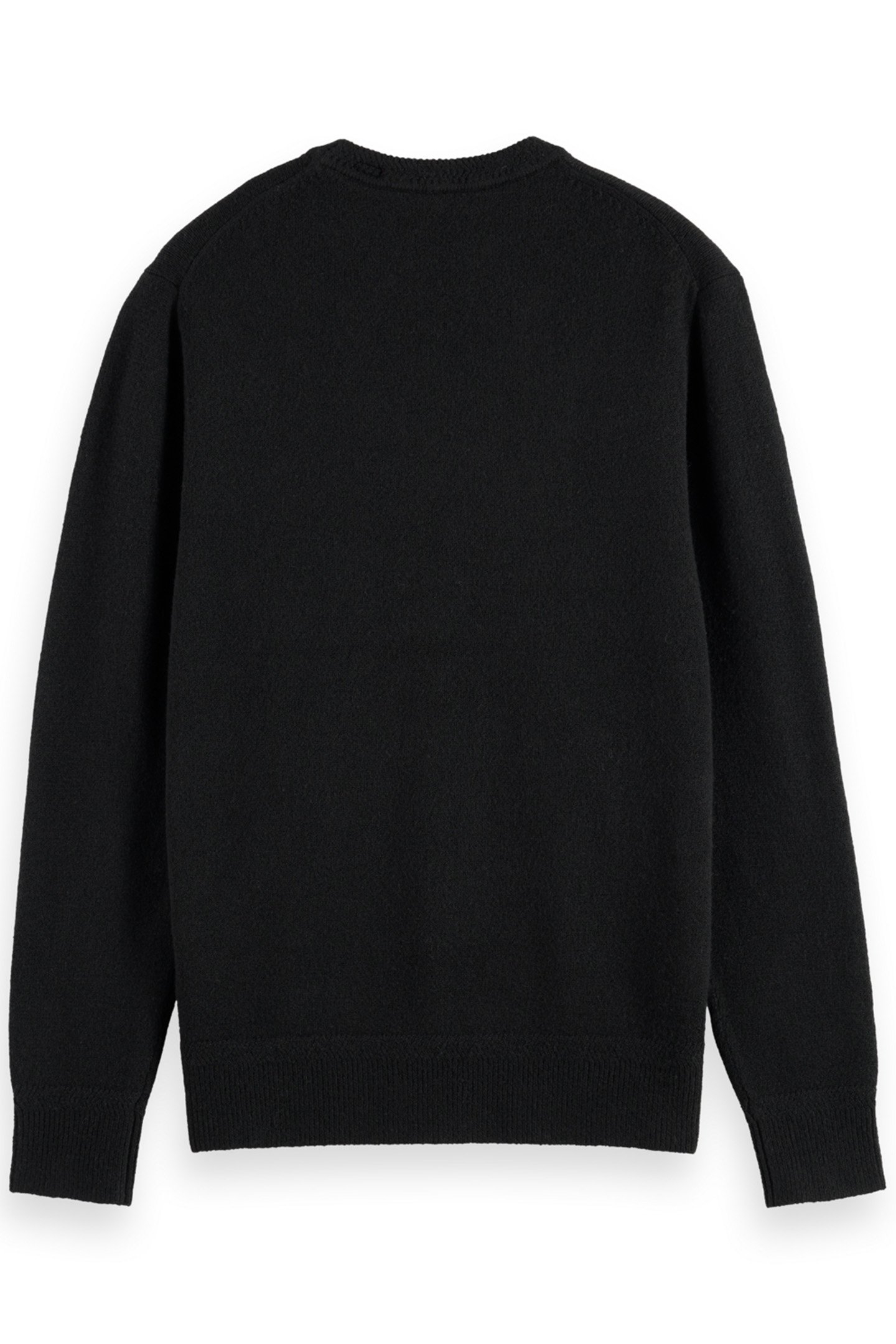 SOFT KNIT REGULAR FIT SWEATER BLACK 5
