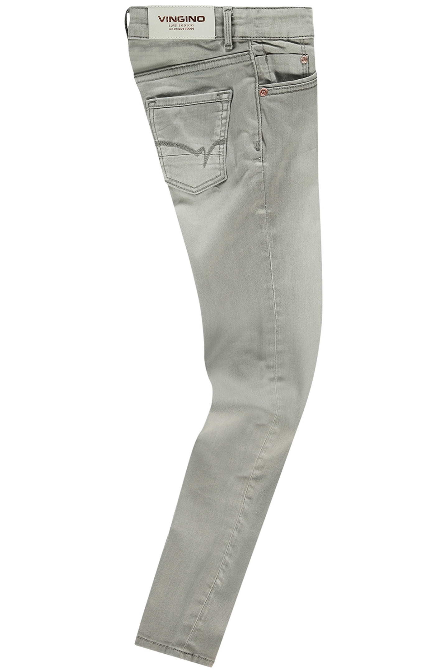 GIRL'S BERNICE JEANS LIGHT GREY 3