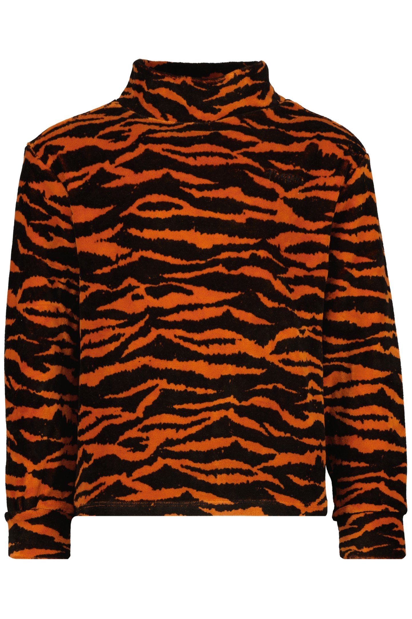 GIRL'S NOOR SWEATER BROWN RUST 1