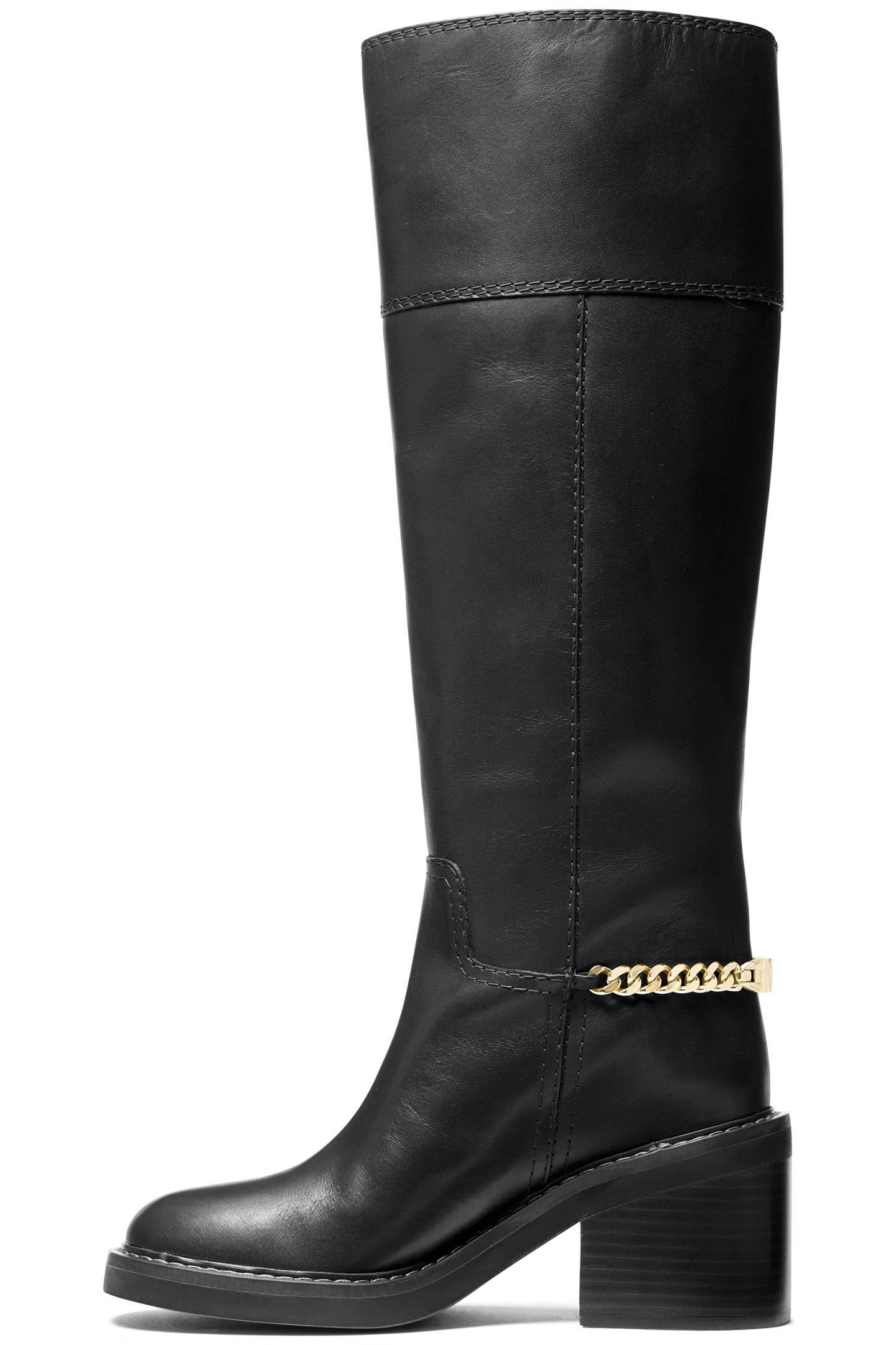 CARLISLE RIDING BOOT IN BLACK 4