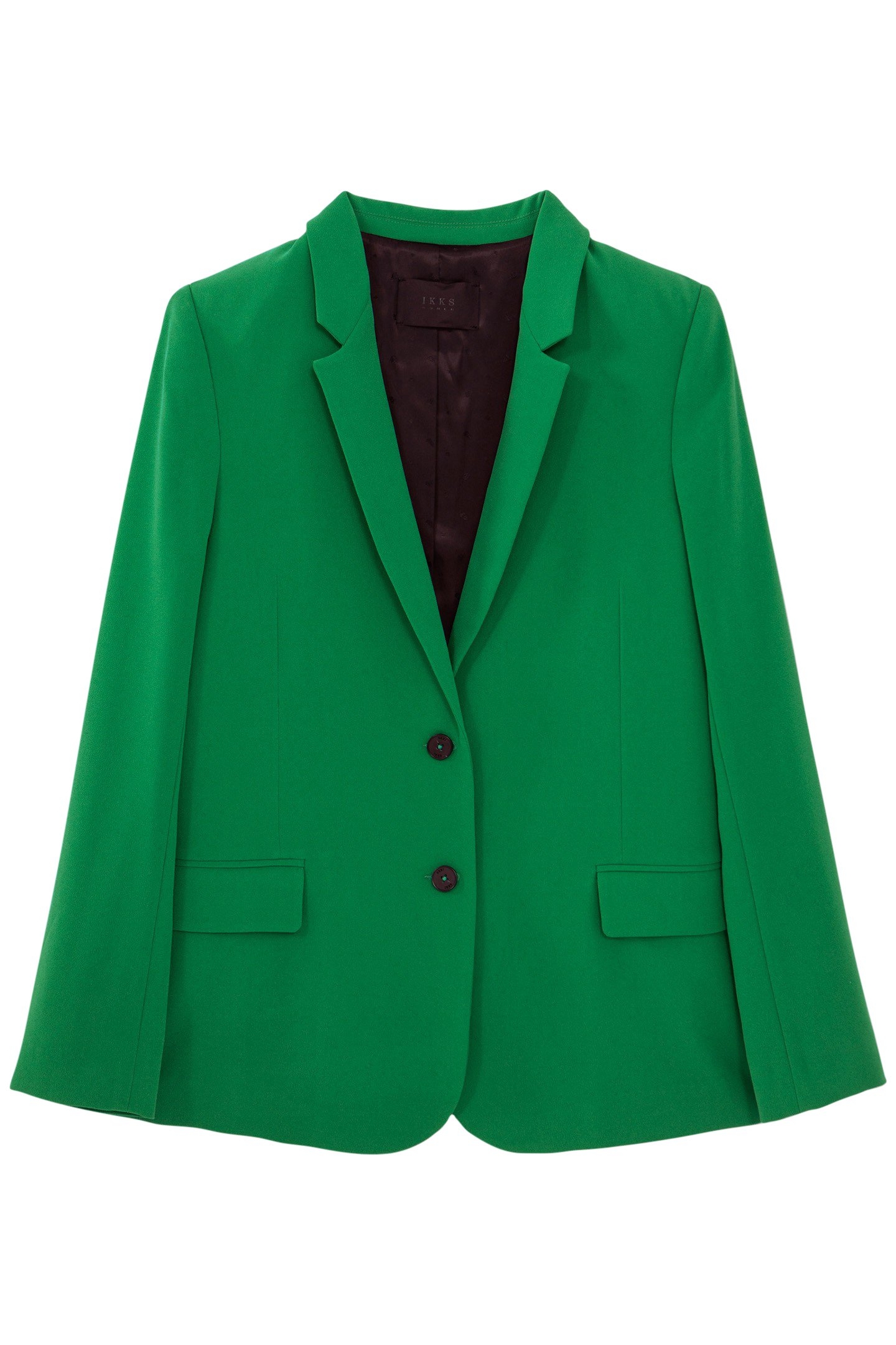 GREEN RECYCLED POLYESTER SUIT JACKET 4