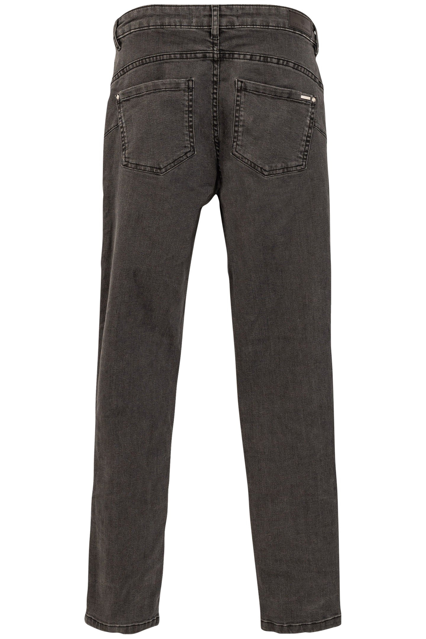 7/8 SLIM GREY POWERSTRETCH SIDE-ZIP JEANS 2