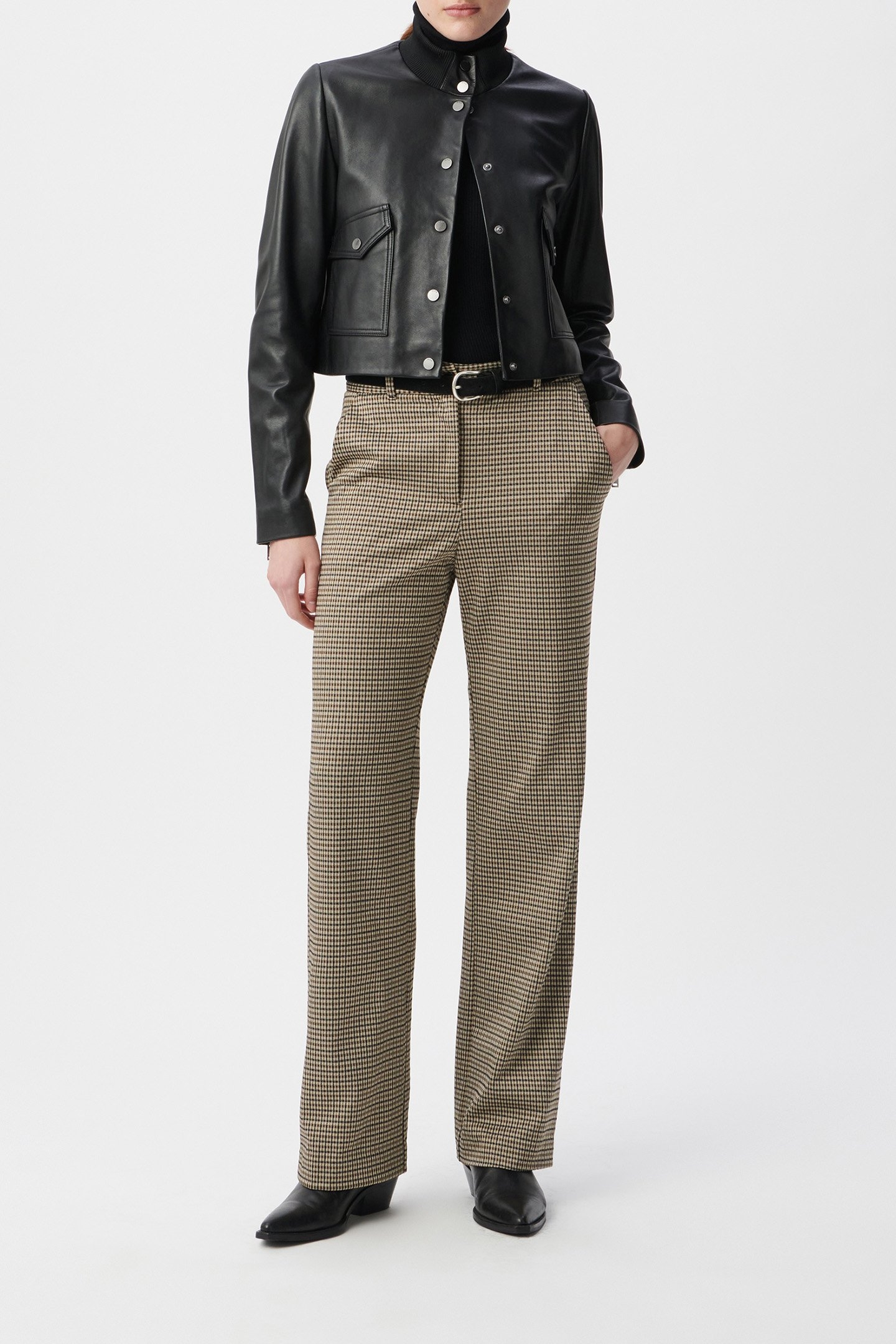 CHECK PATTERN SESAME PANTS 4