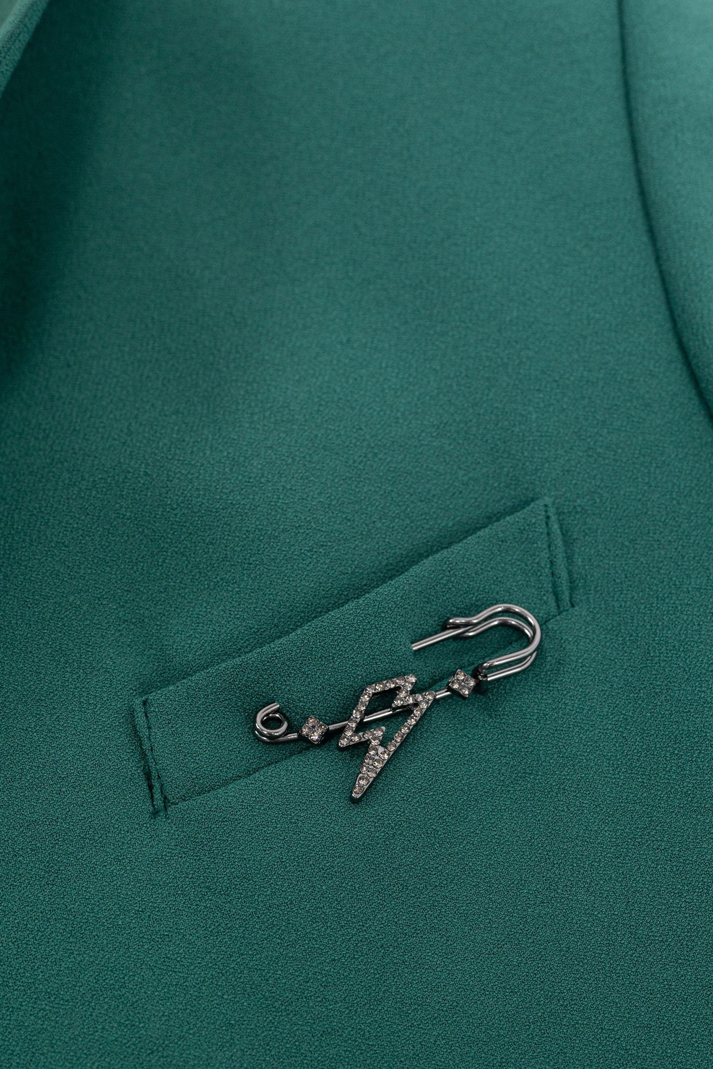 EMERALD OVERSIZED SHAWL COLLAR SUIT JACKET 3