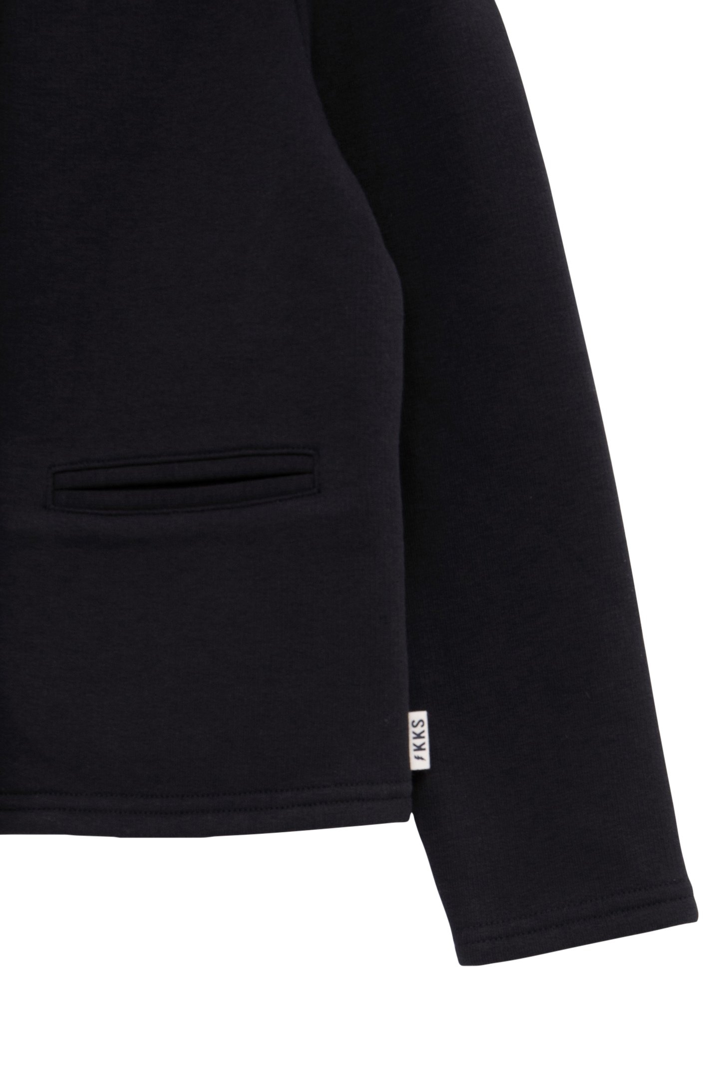 GIRL'S NAVY FLEECE BUTTON-DOWN CARDIGAN 4