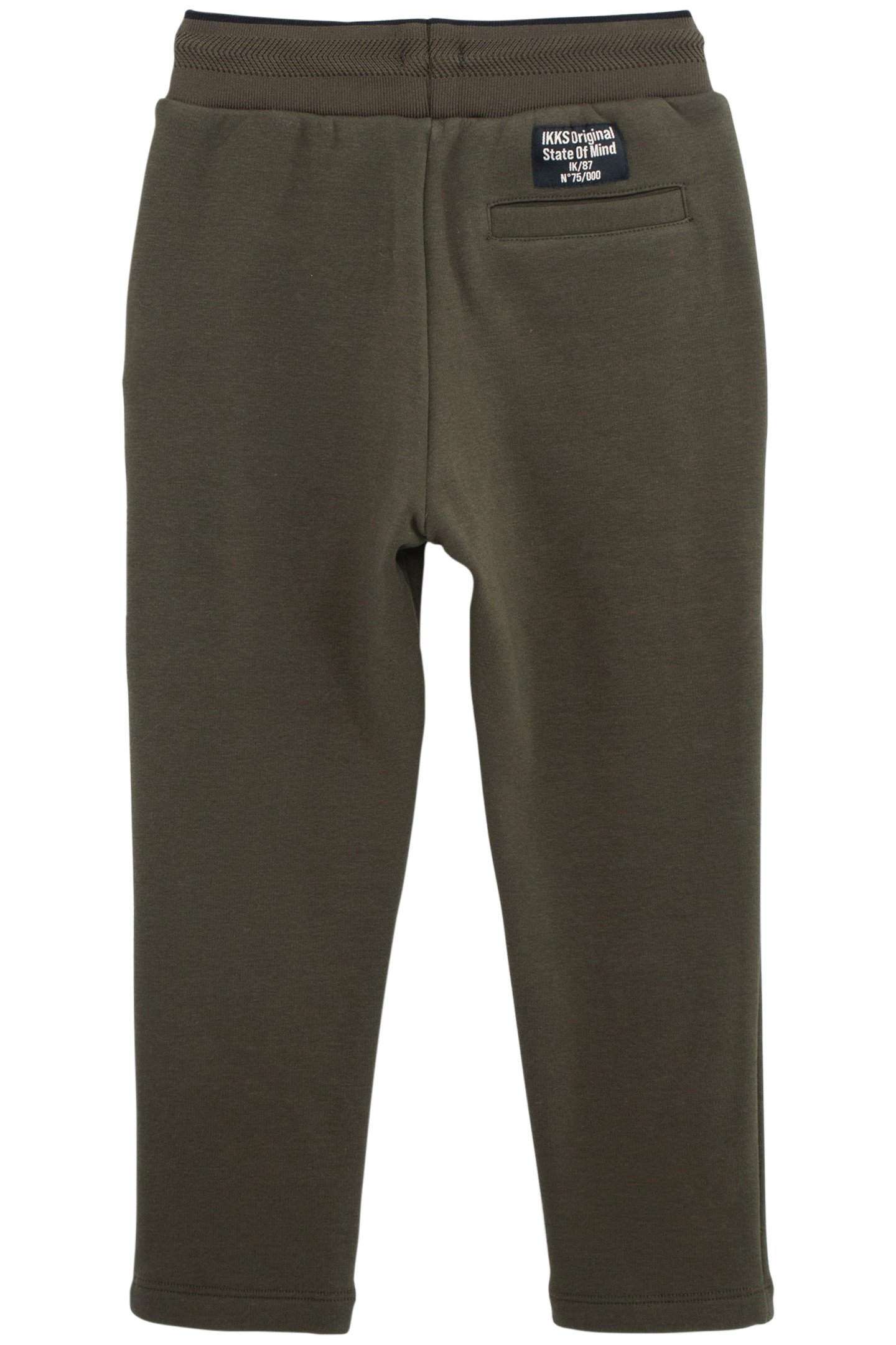 BOY'S HERRINGBONE KHAKI JOGGING SUIT 2