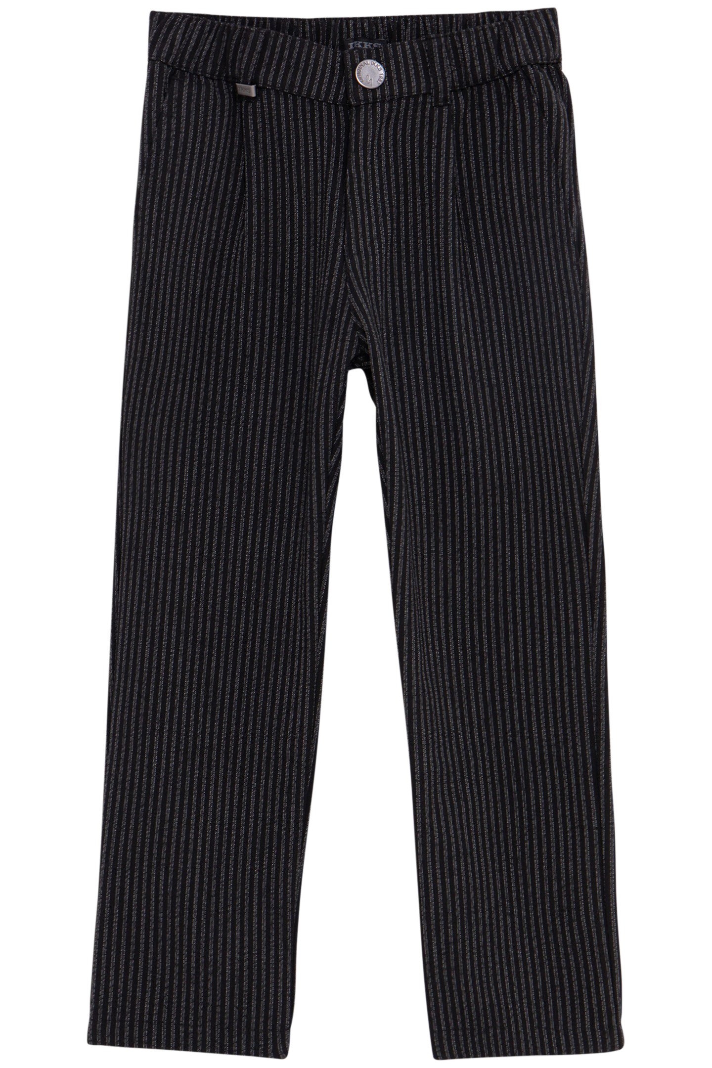 BOY'S BLACK PINSTRIPE PANTS 1