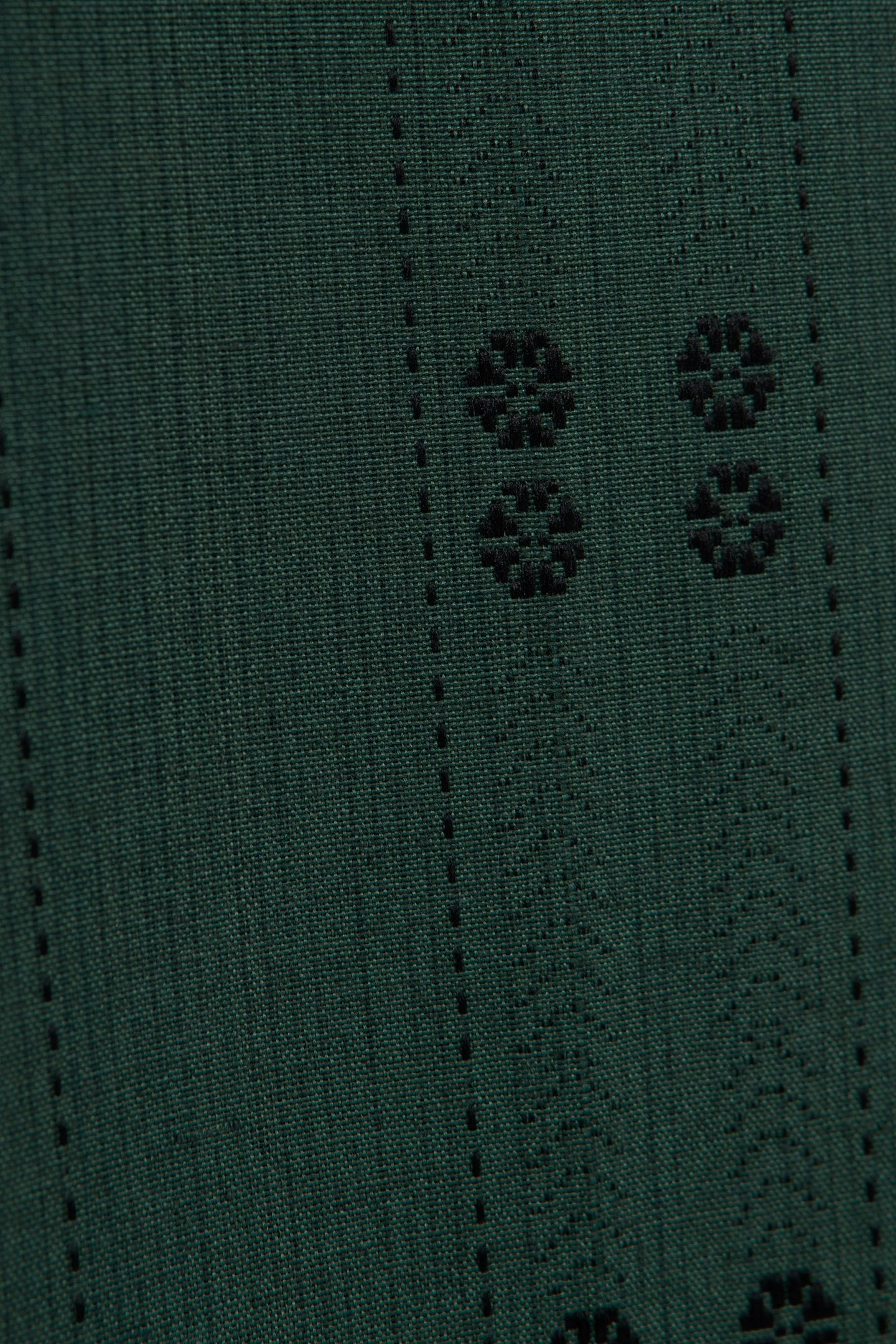 NIGHT GREEN EMBROIDERED BLOUSE 8