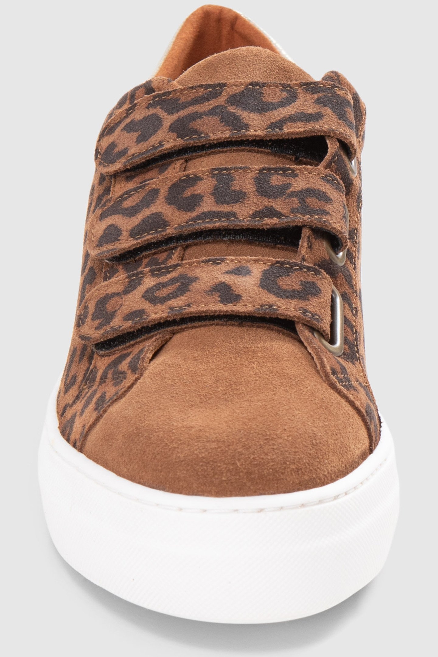 LEOPARD PRINT SNEAKERS WITH VELCRO FASTENING 4