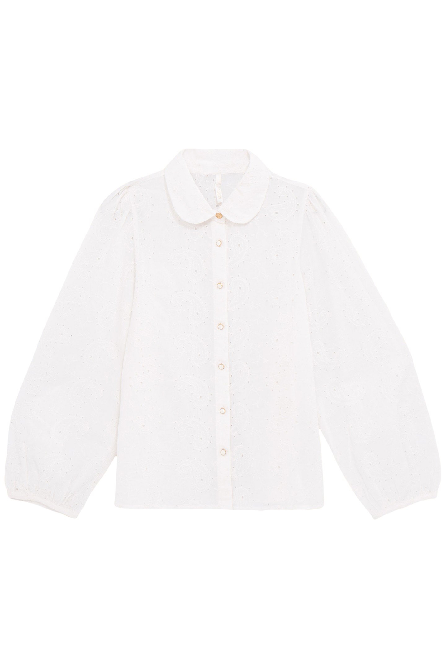 ECRU ENGLISH EMBROIDERY SHIRT 3