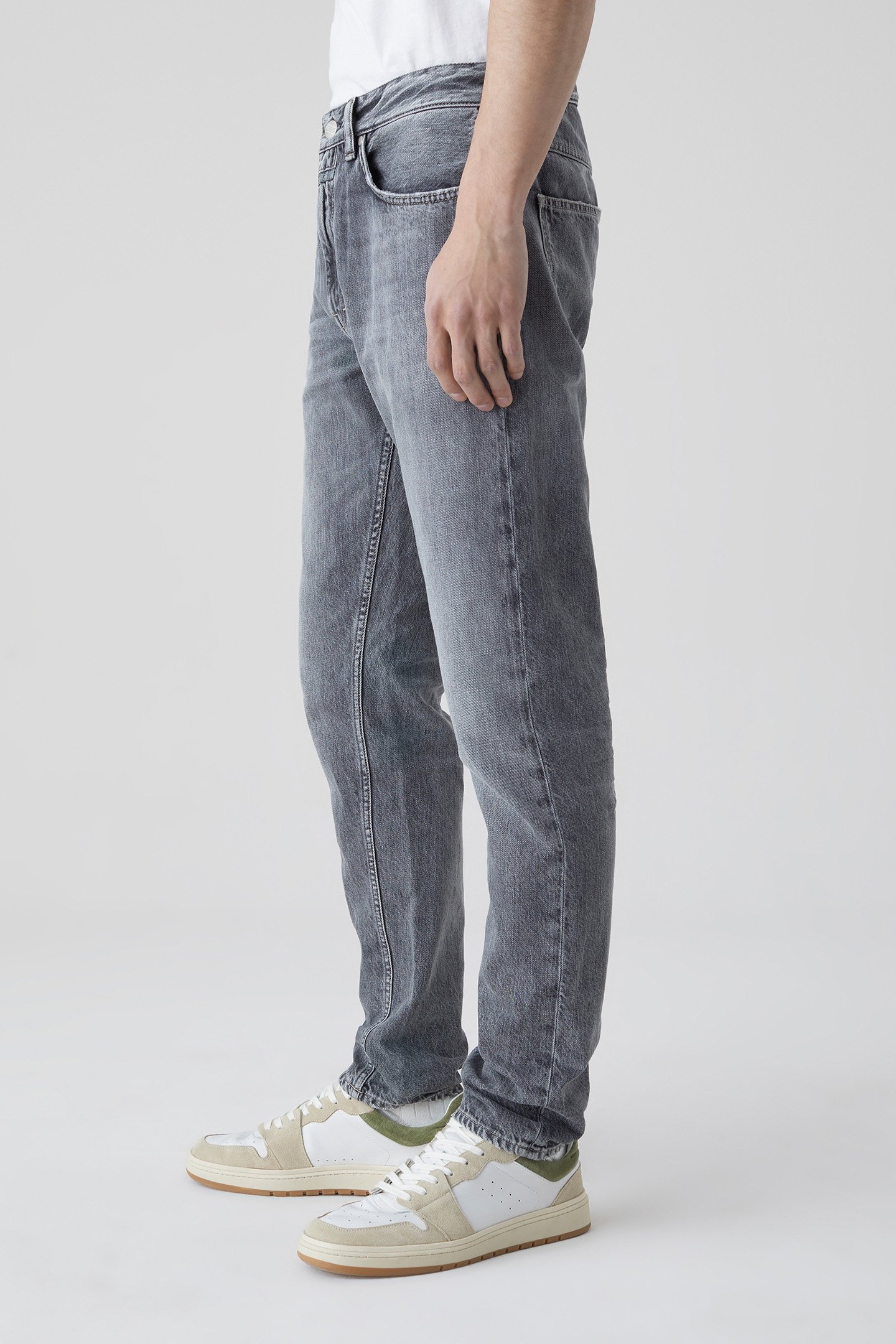 COOPER TAPERED JEANS MID GREY 5
