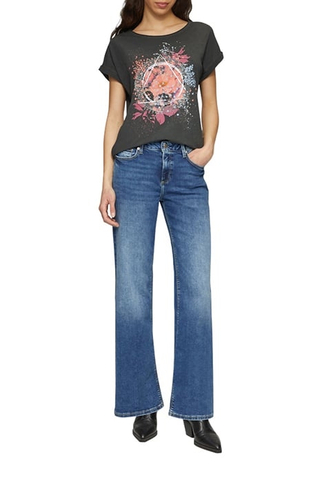 S.OLIVER-QS T-SHIRTS BLACK 2