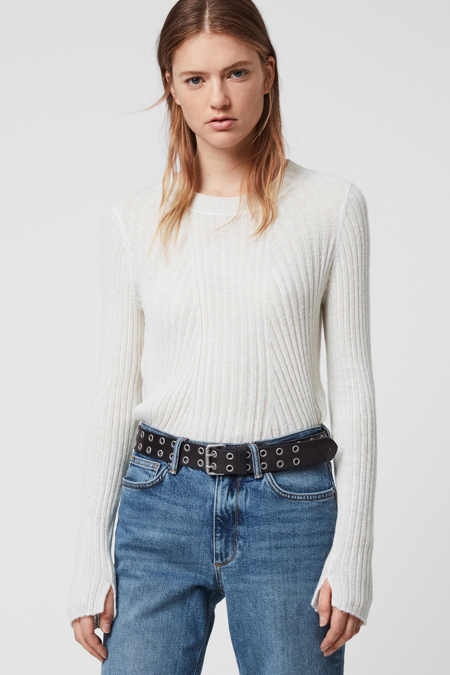 ADDIE CREW CHALK WHITE 1