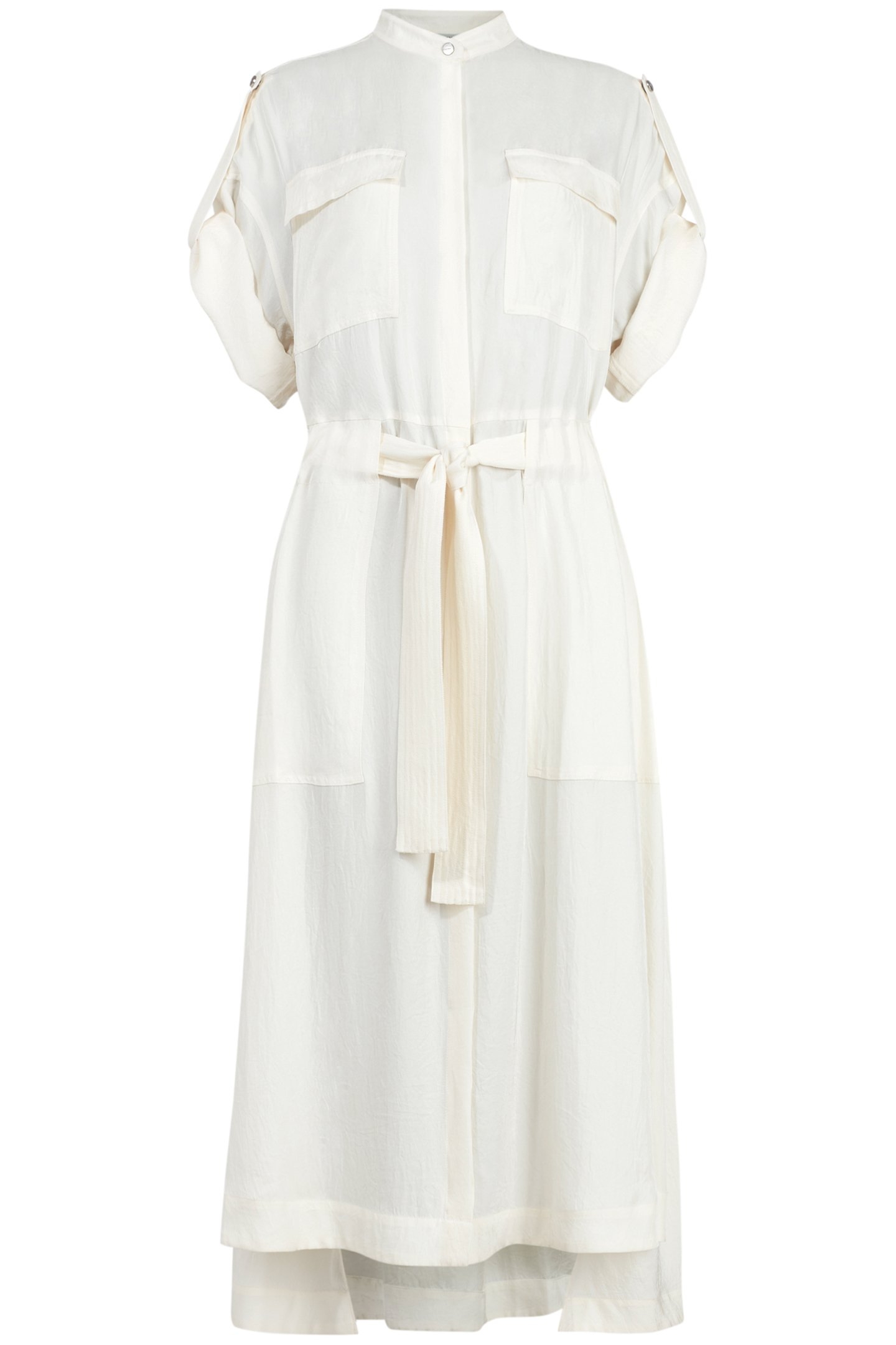 LUCIANA DRESS ECRU WHITE 2