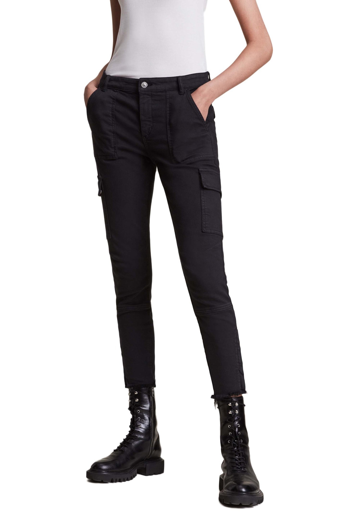 DURAN SKINNY CARGO BLACK 1