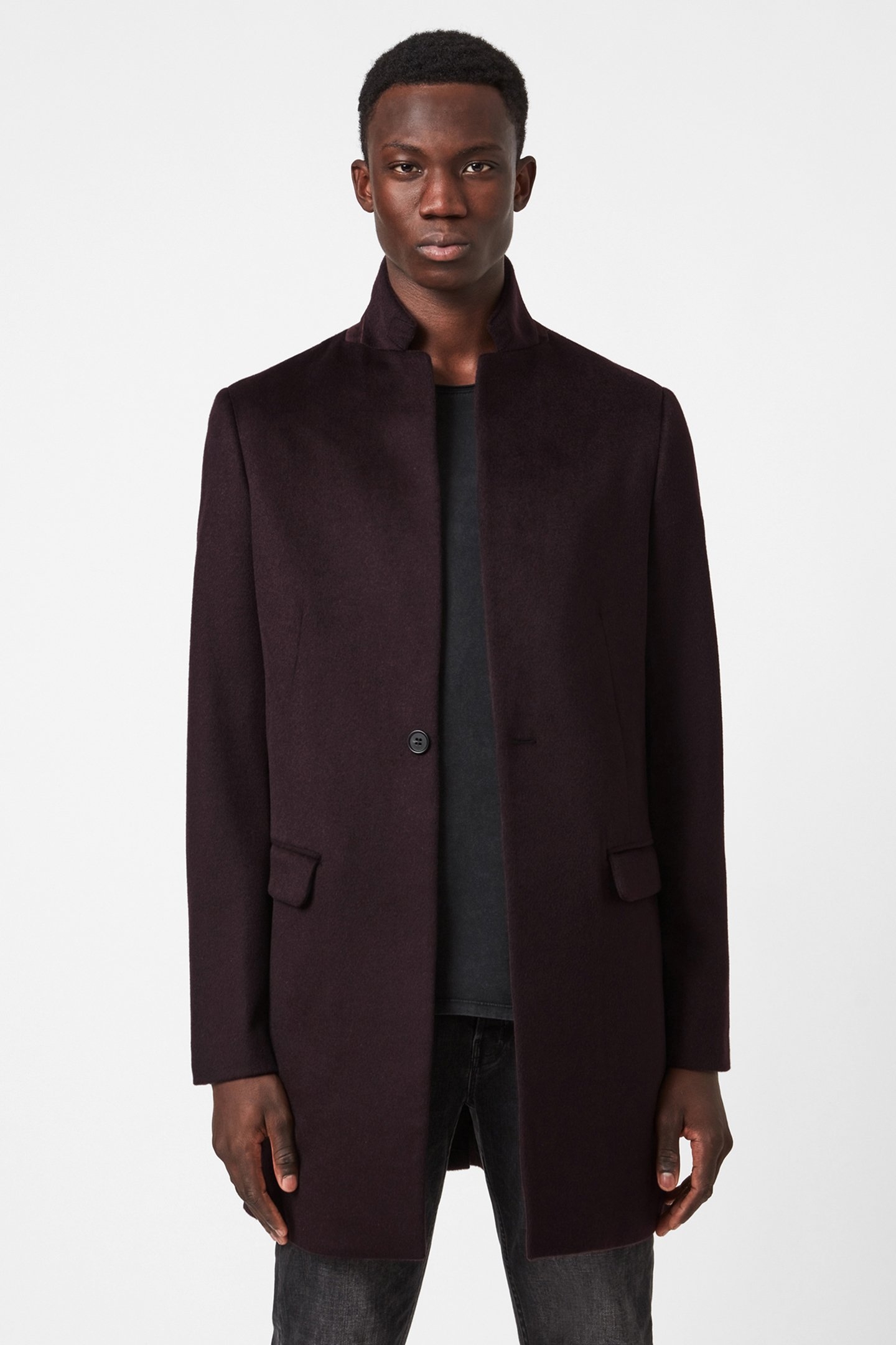 MANOR COAT DARK GARNET 1