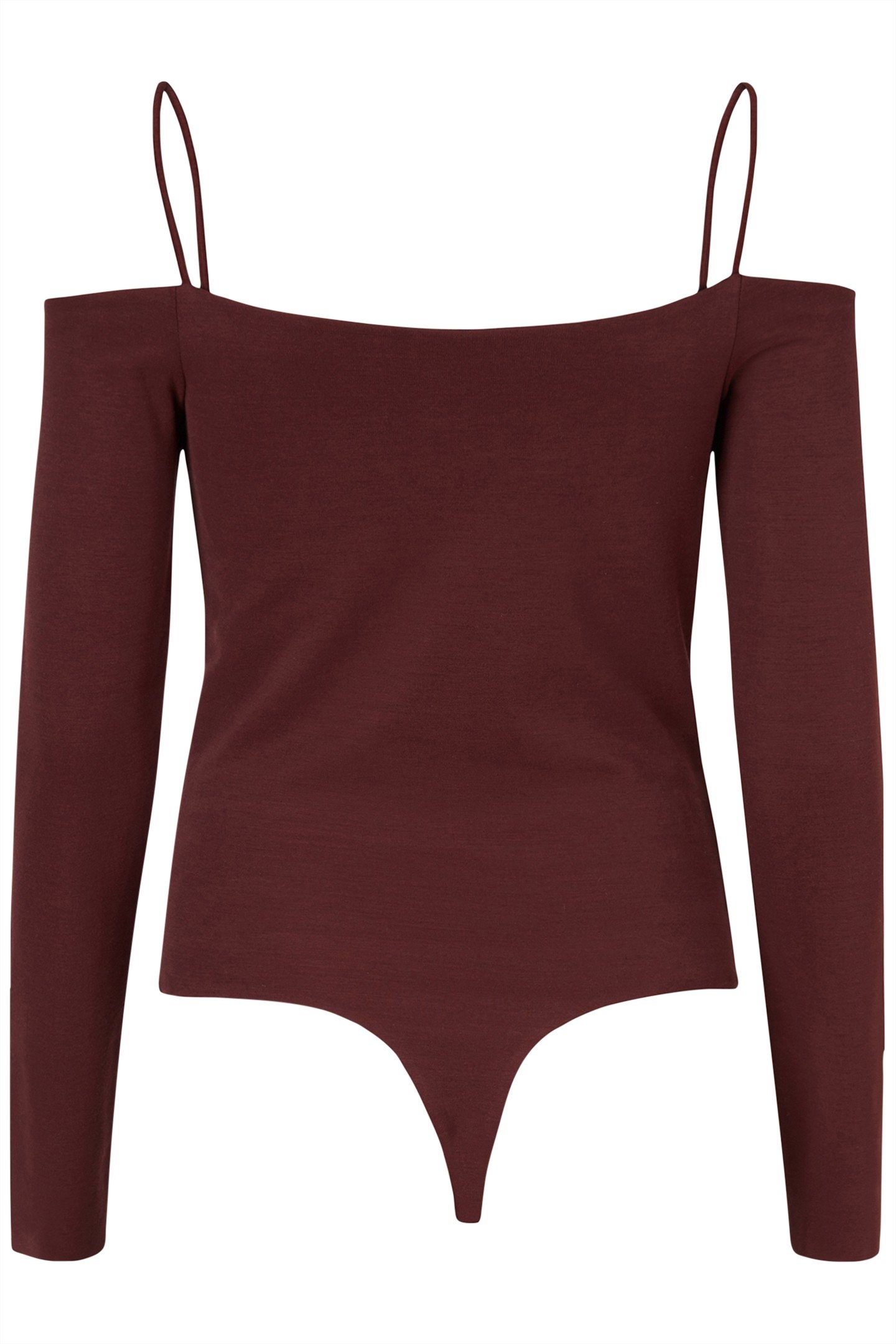 AUDERY BODYSUIT BURGUNDY RED 2