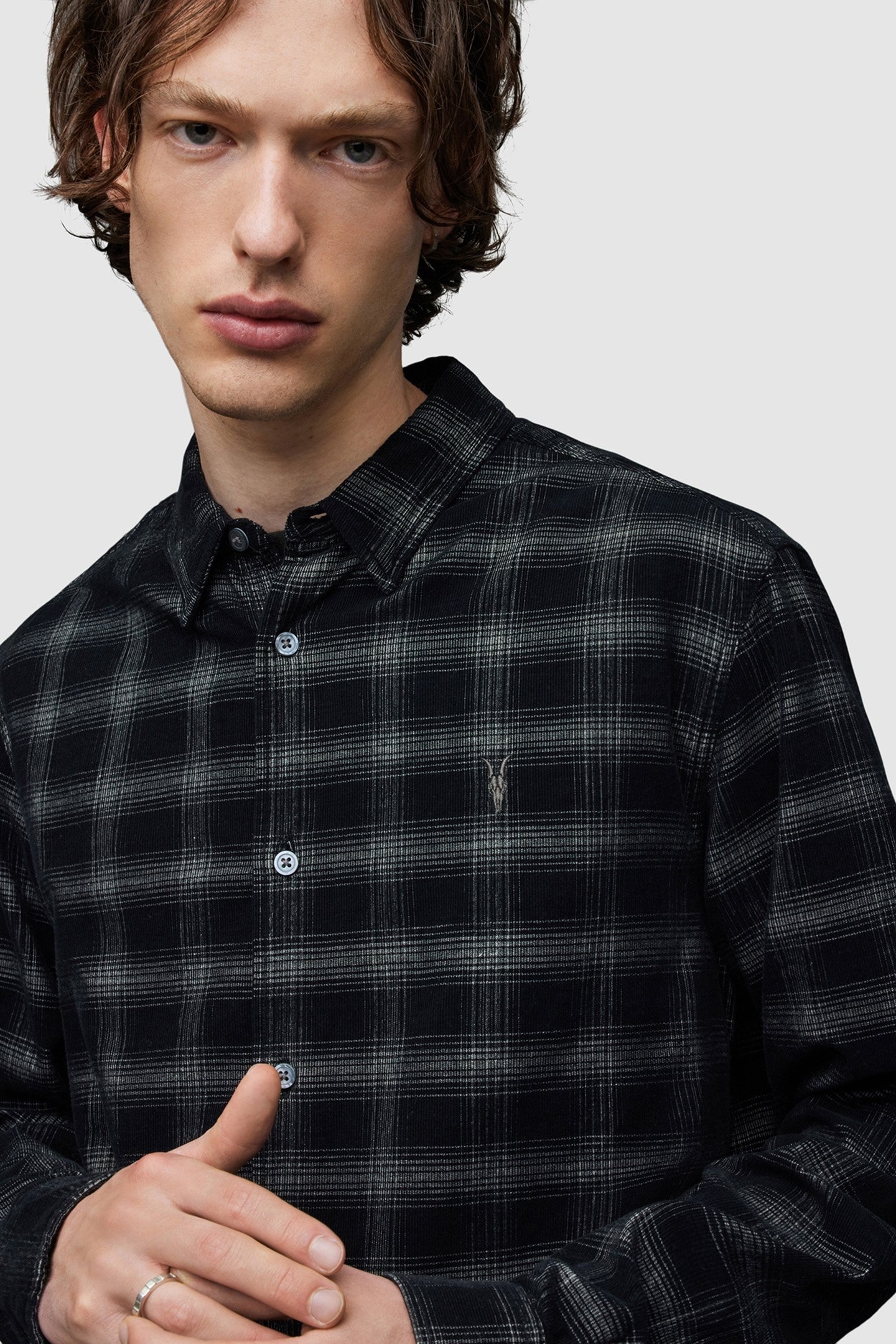 EASTBURN LS SHIRT BLACK 7