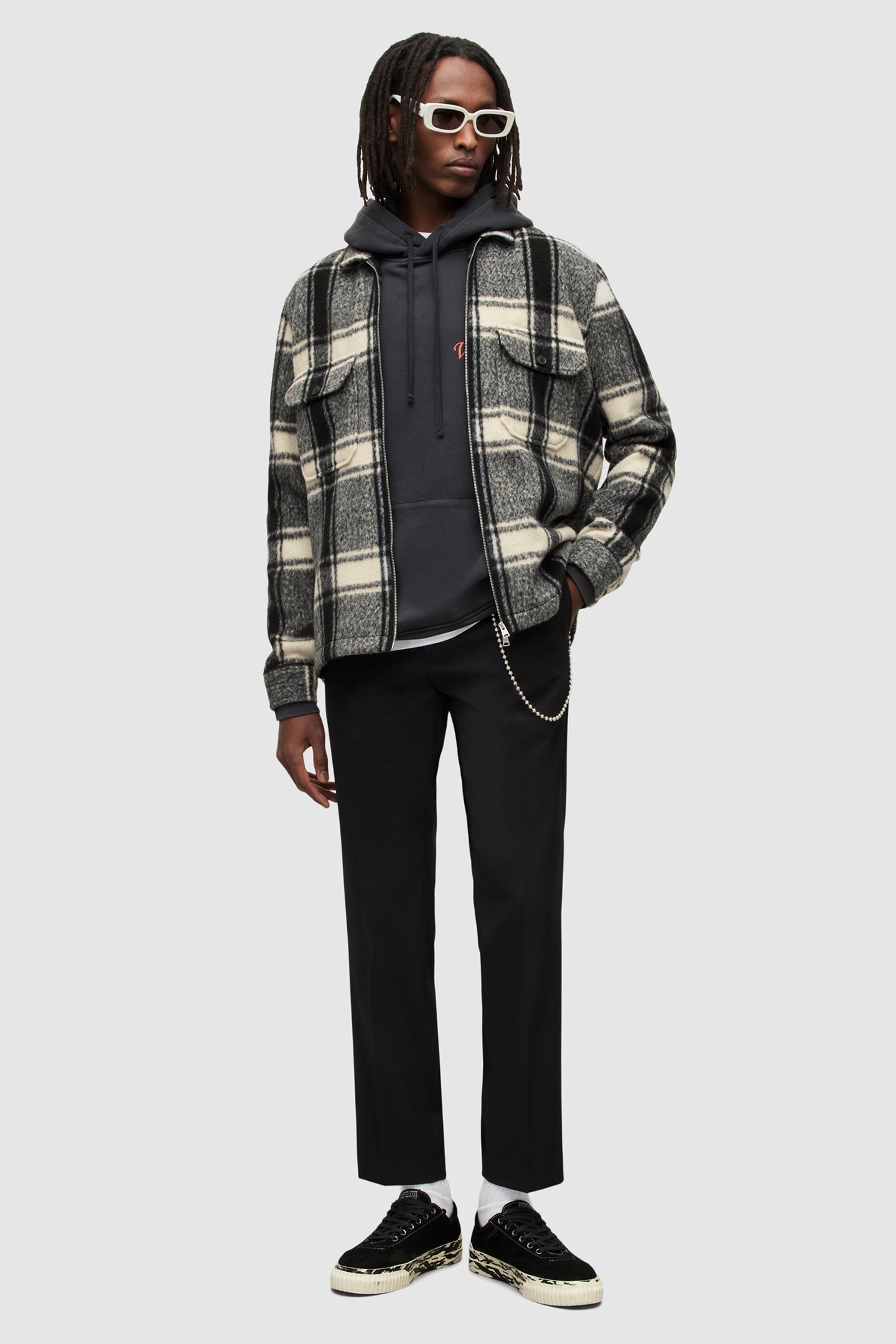 HONSHU JACKET JET BLACK/ECRU 3