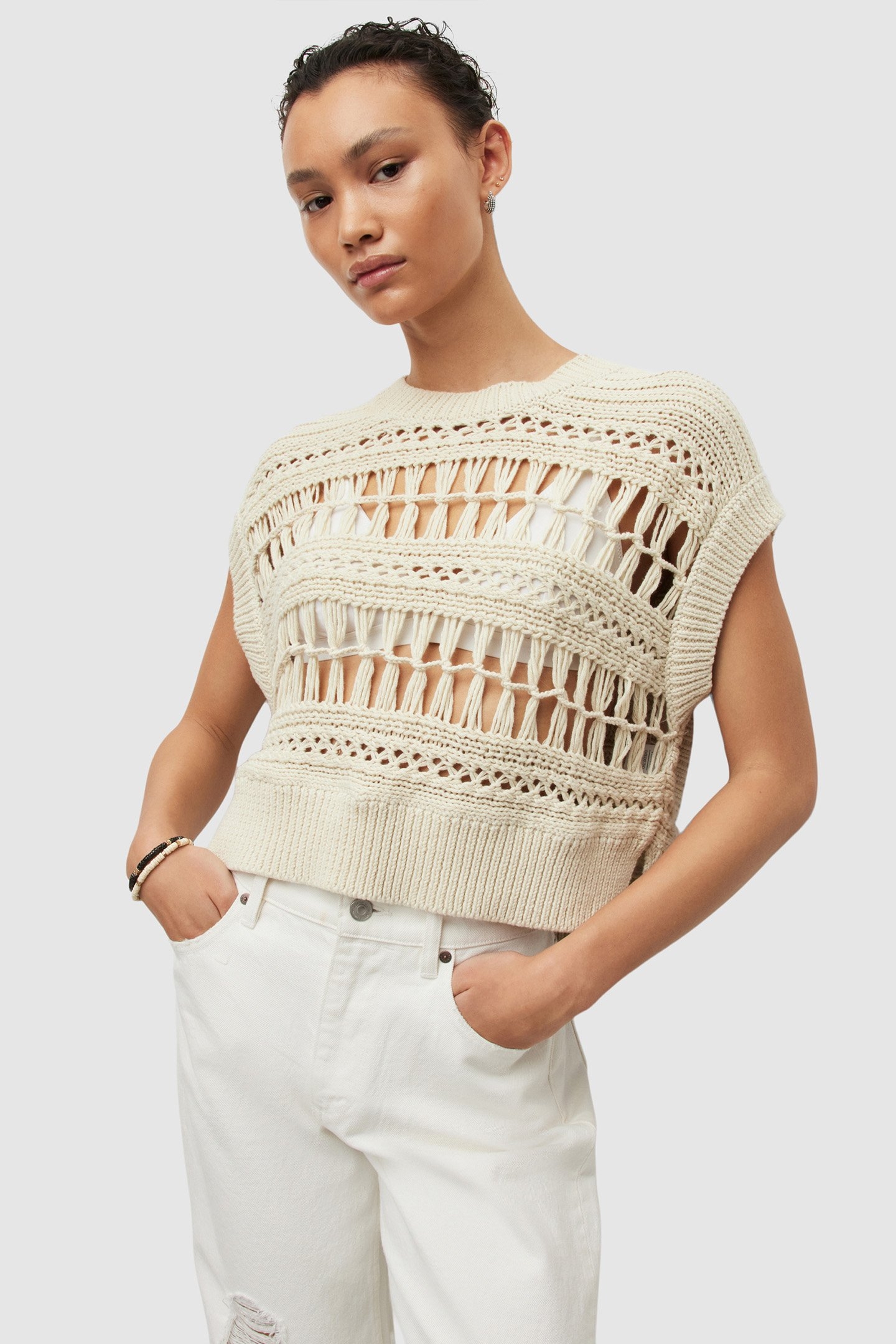 RAFAELA TANK PAMPAS WHITE 1