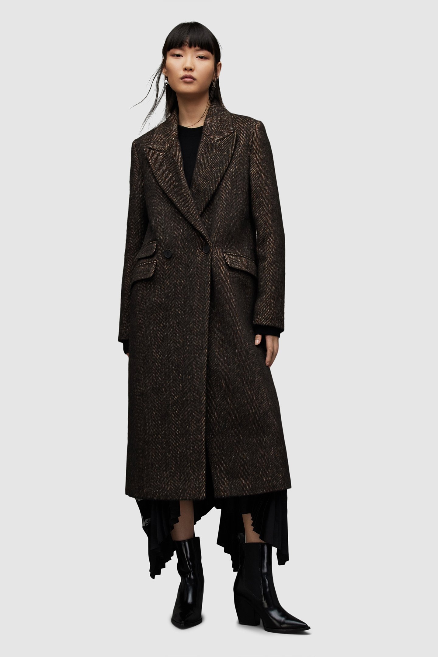 ELYRIA COAT BLACK MULTI 1