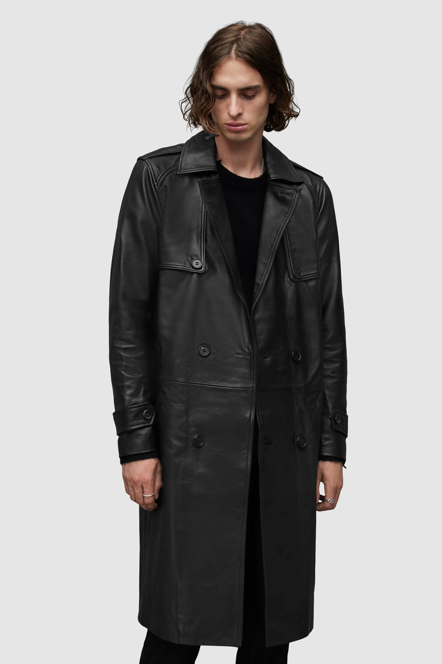 OKEN TRENCH COAT BLACK 1