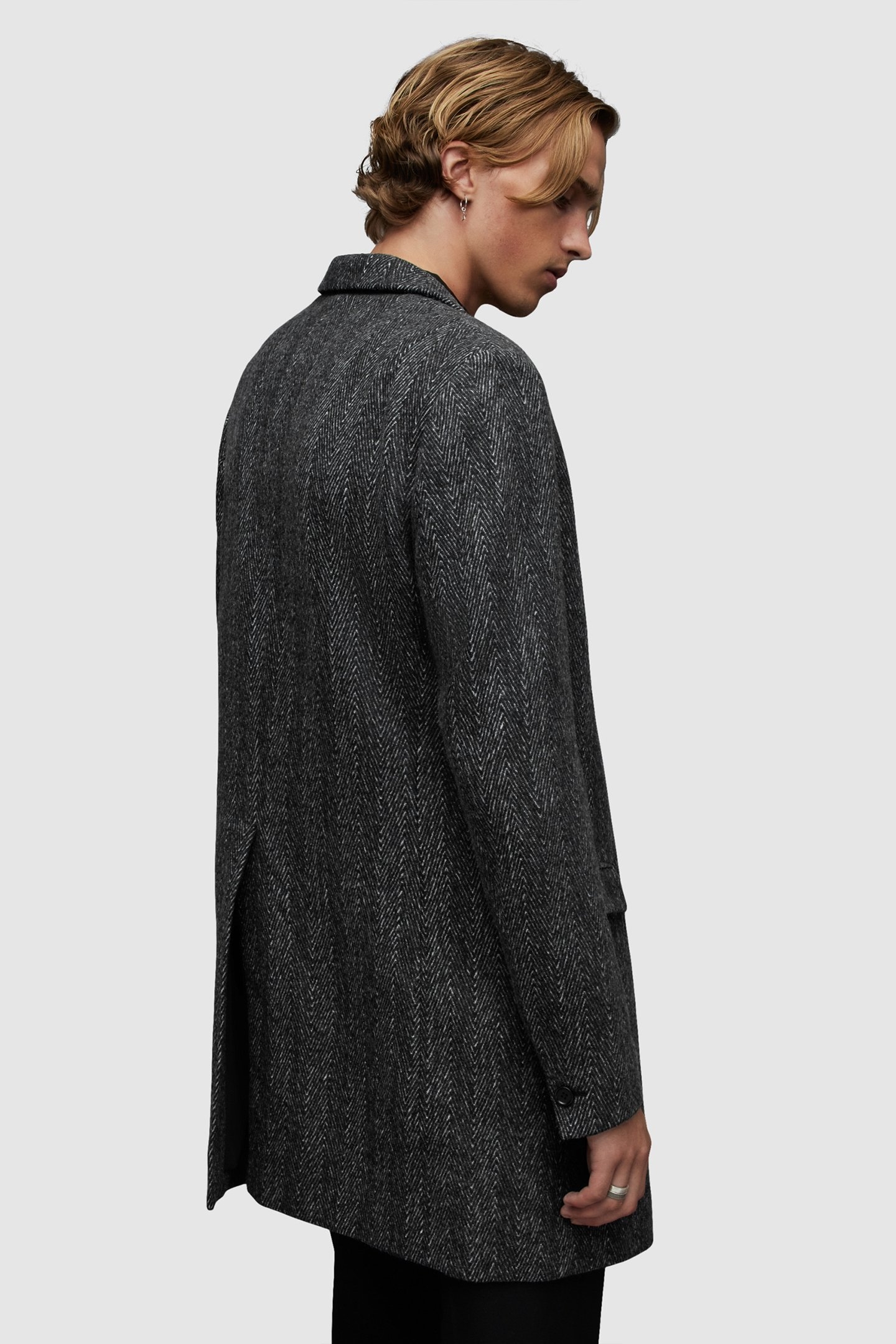 MANOR HERRINGBONE CO BLACK 2