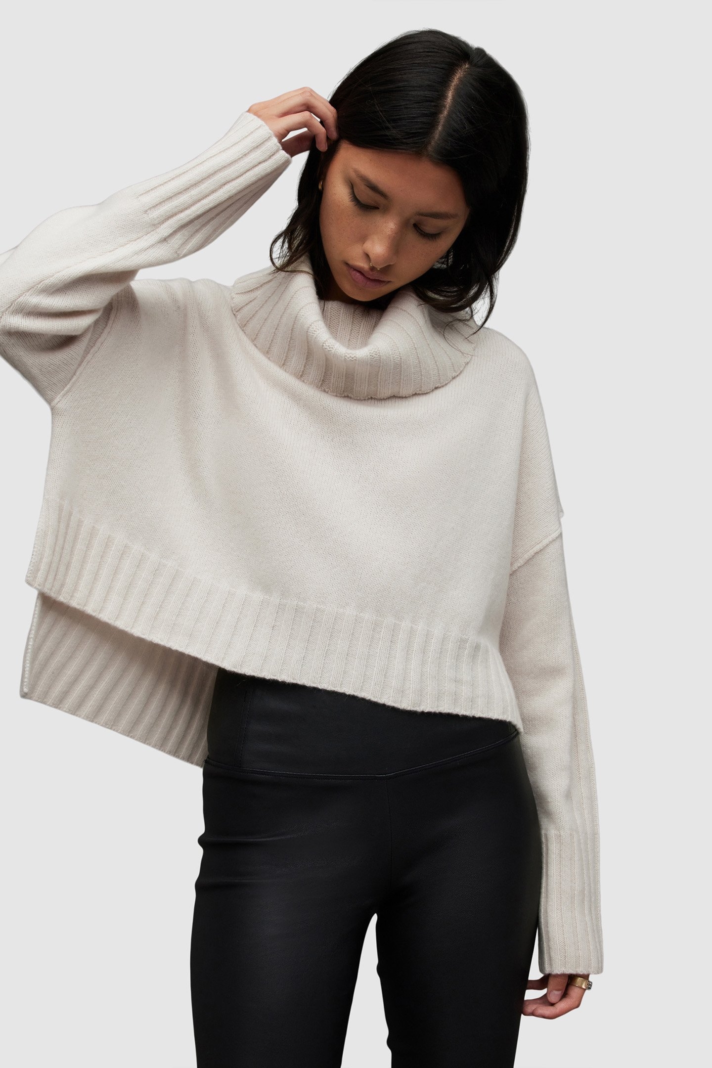 AKIRA CASH JUMPER IVORY WHITE 7