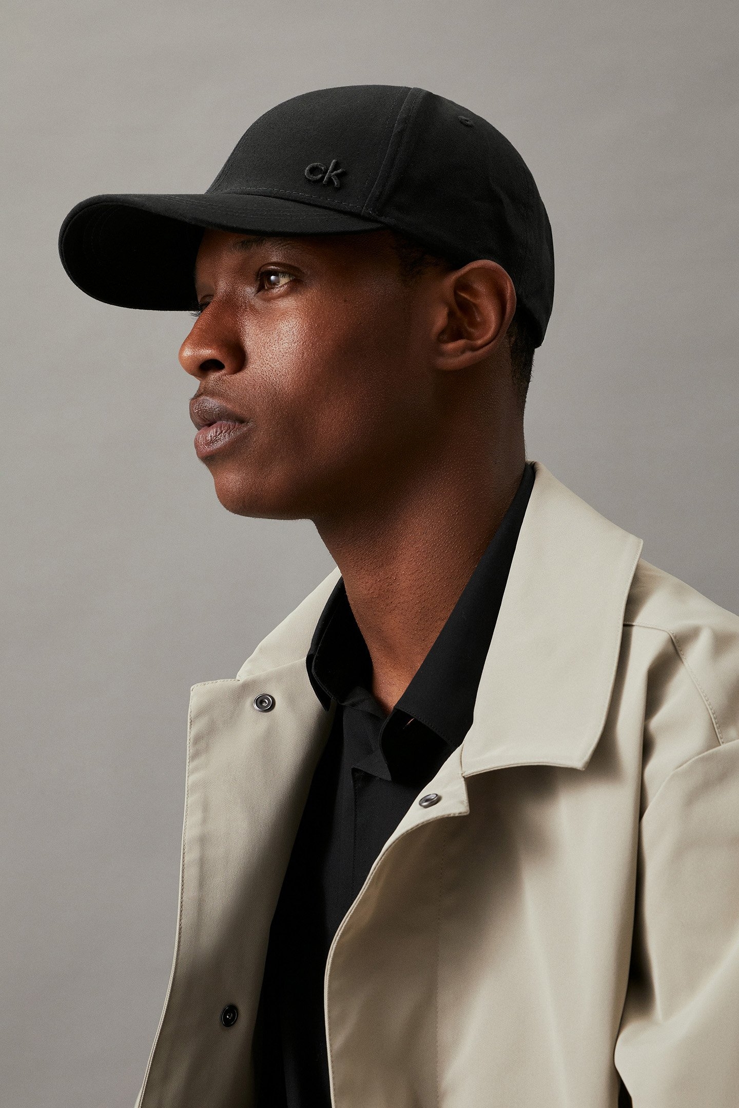 CK BASEBALL CAP BLACK 2