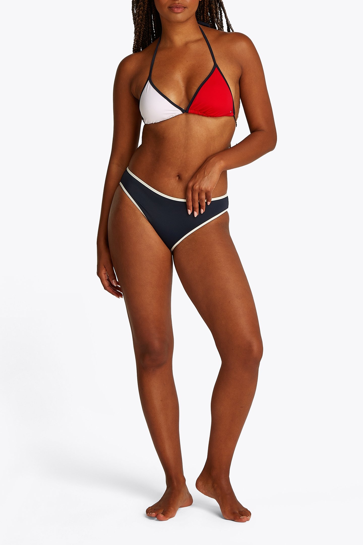 TRIANGLE RP BEACHWEAR TOP DARK NIGHT NAVY 2