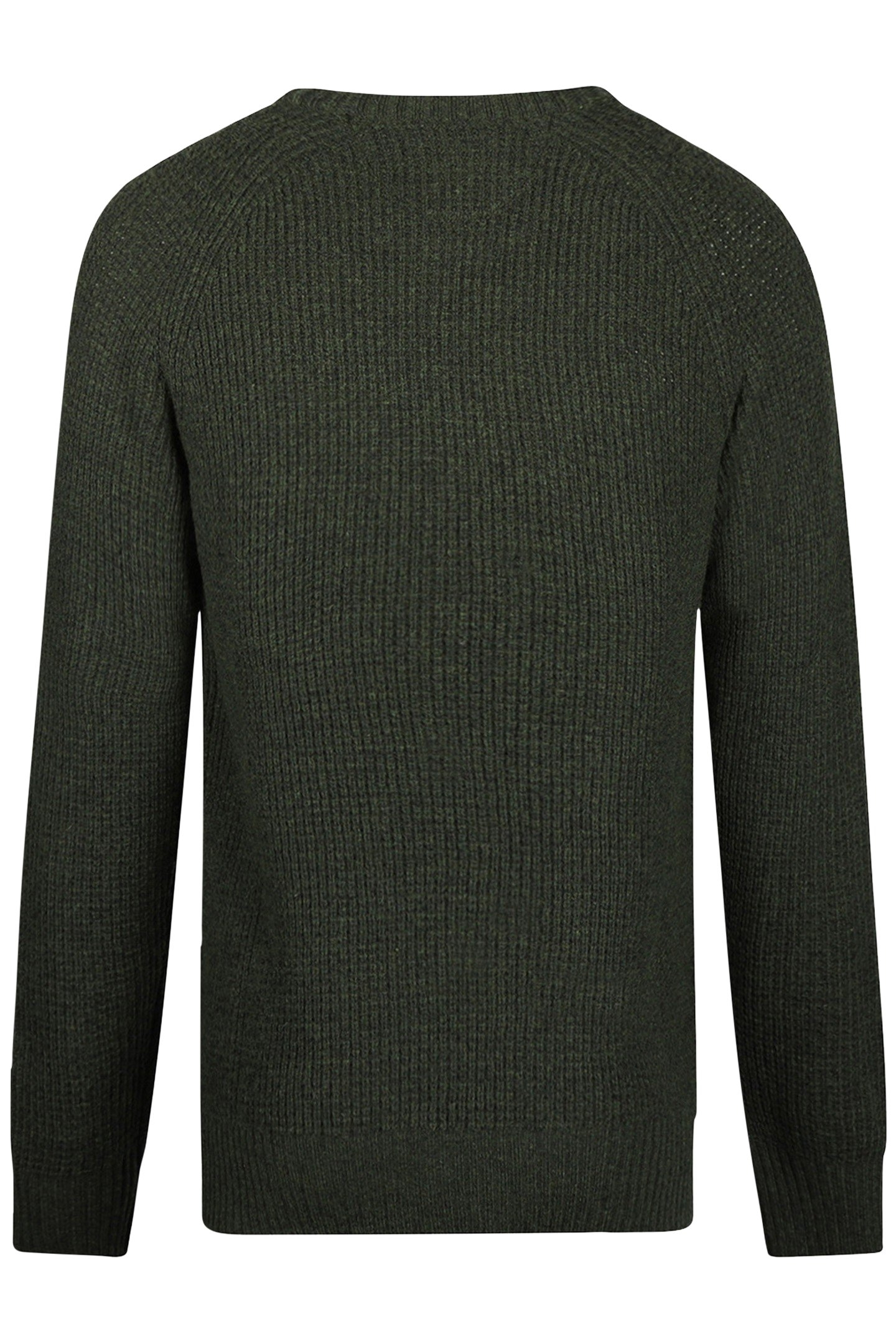 FANCY KNIT C-NECK SWEATER PINE GREEN 2