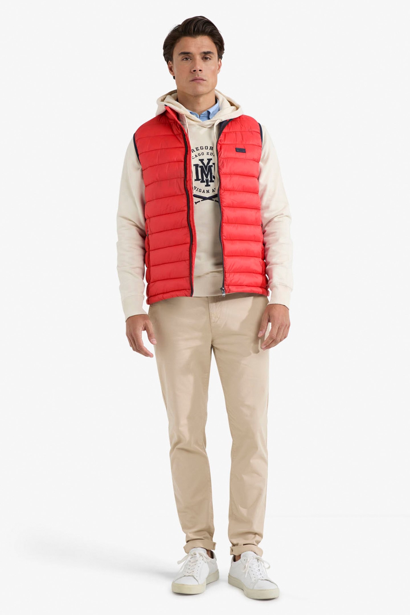 LIGHT WEIGHT BODYWARMER RED 2