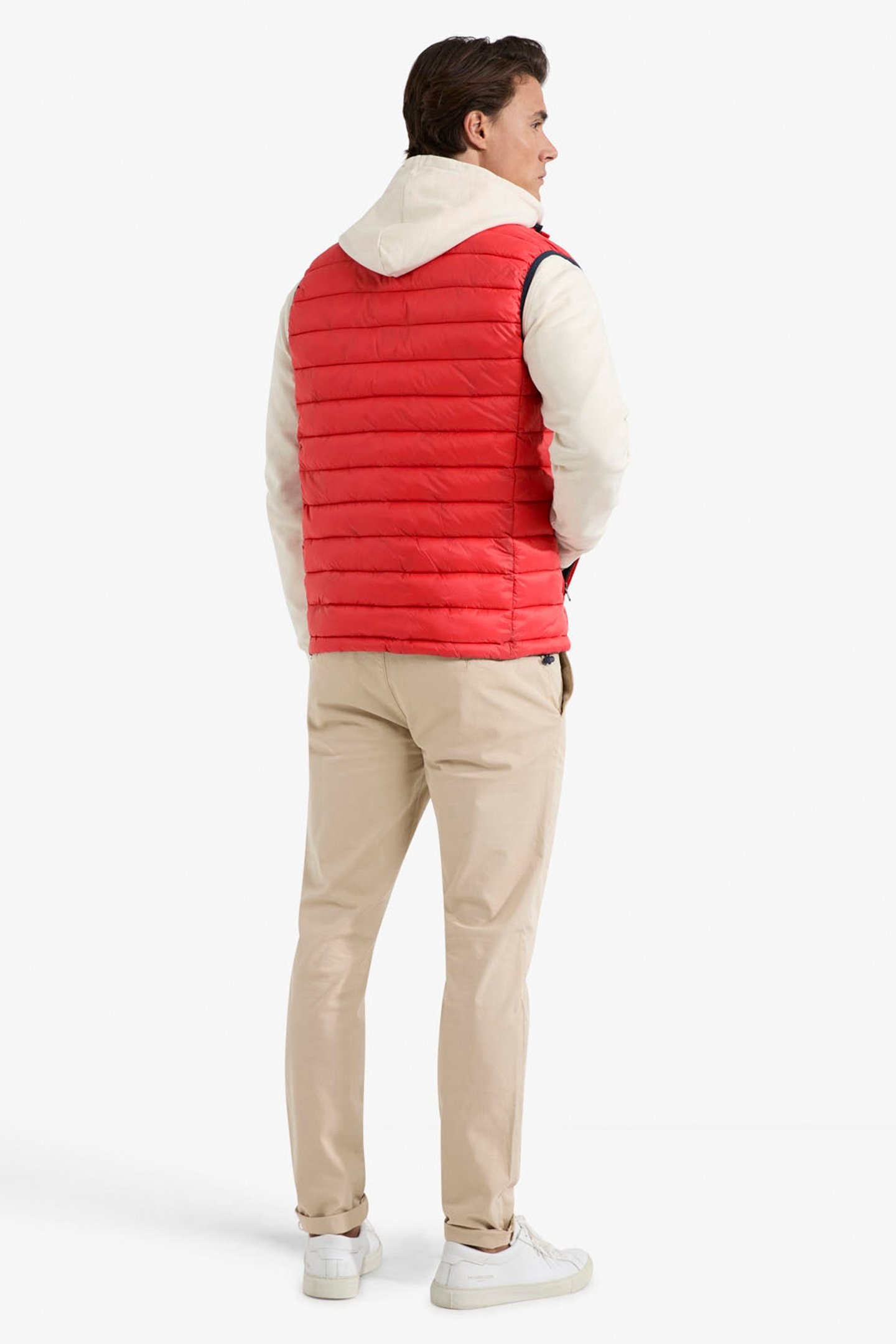 LIGHT WEIGHT BODYWARMER RED 3