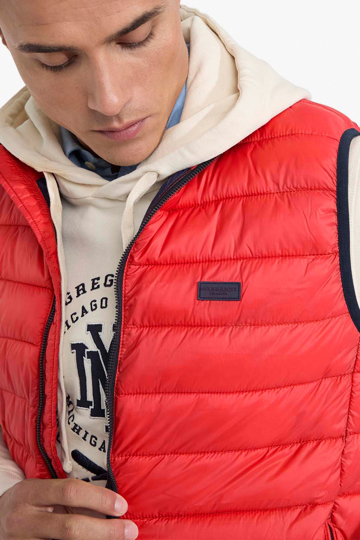LIGHT WEIGHT BODYWARMER RED 6