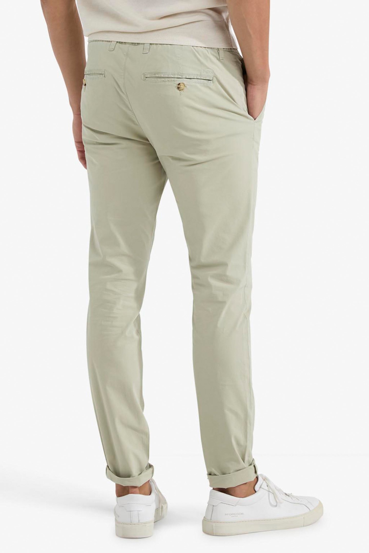 MF CHINO SUMMER POPLIN LIGHT OLIVE 2