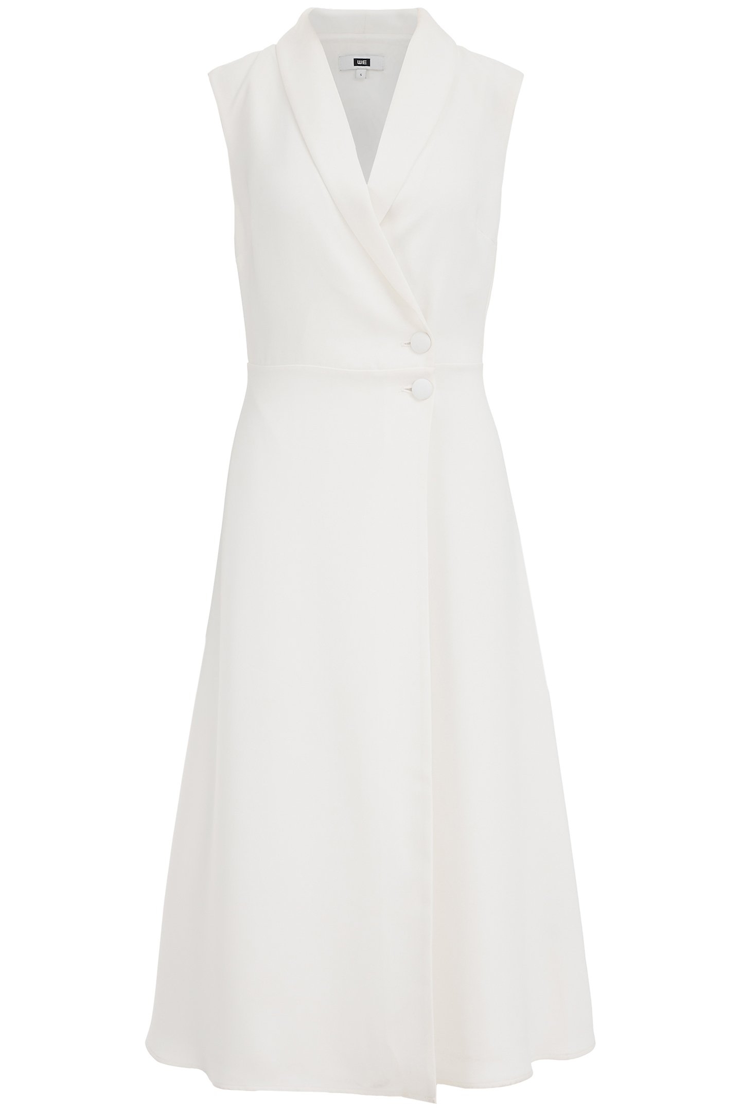 DRESS MID LENGTH WHITE 3