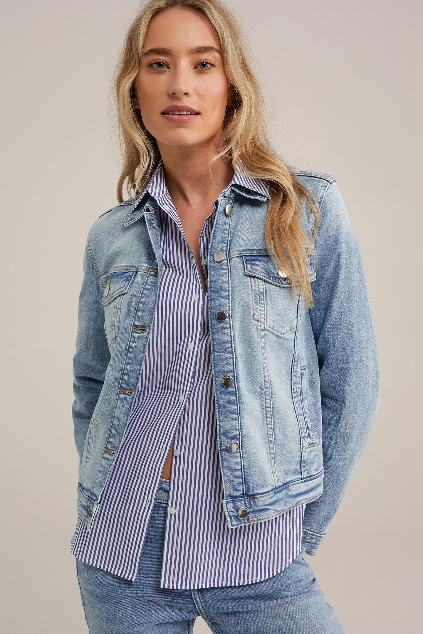 JACKET NORMAL LENGTH LIGHT BLUE 5