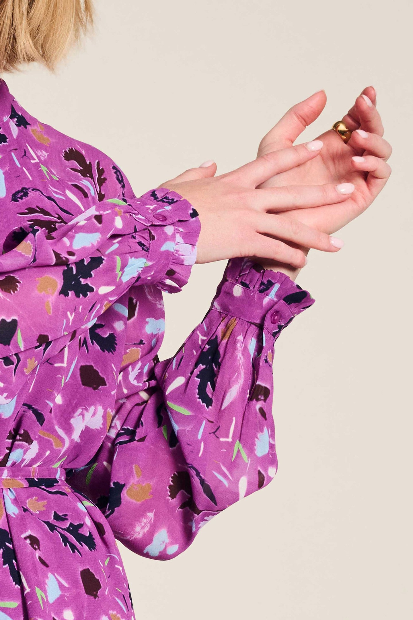 DRESS - FEATHERFEST CACTUS PINK 5