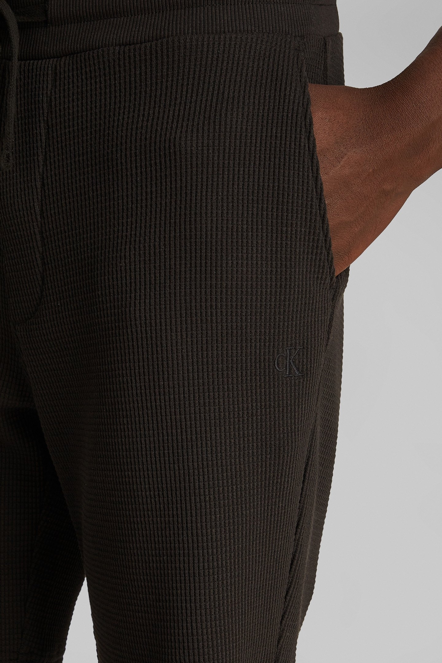 CHUNKY WAFFLE SHORT CK BLACK 6