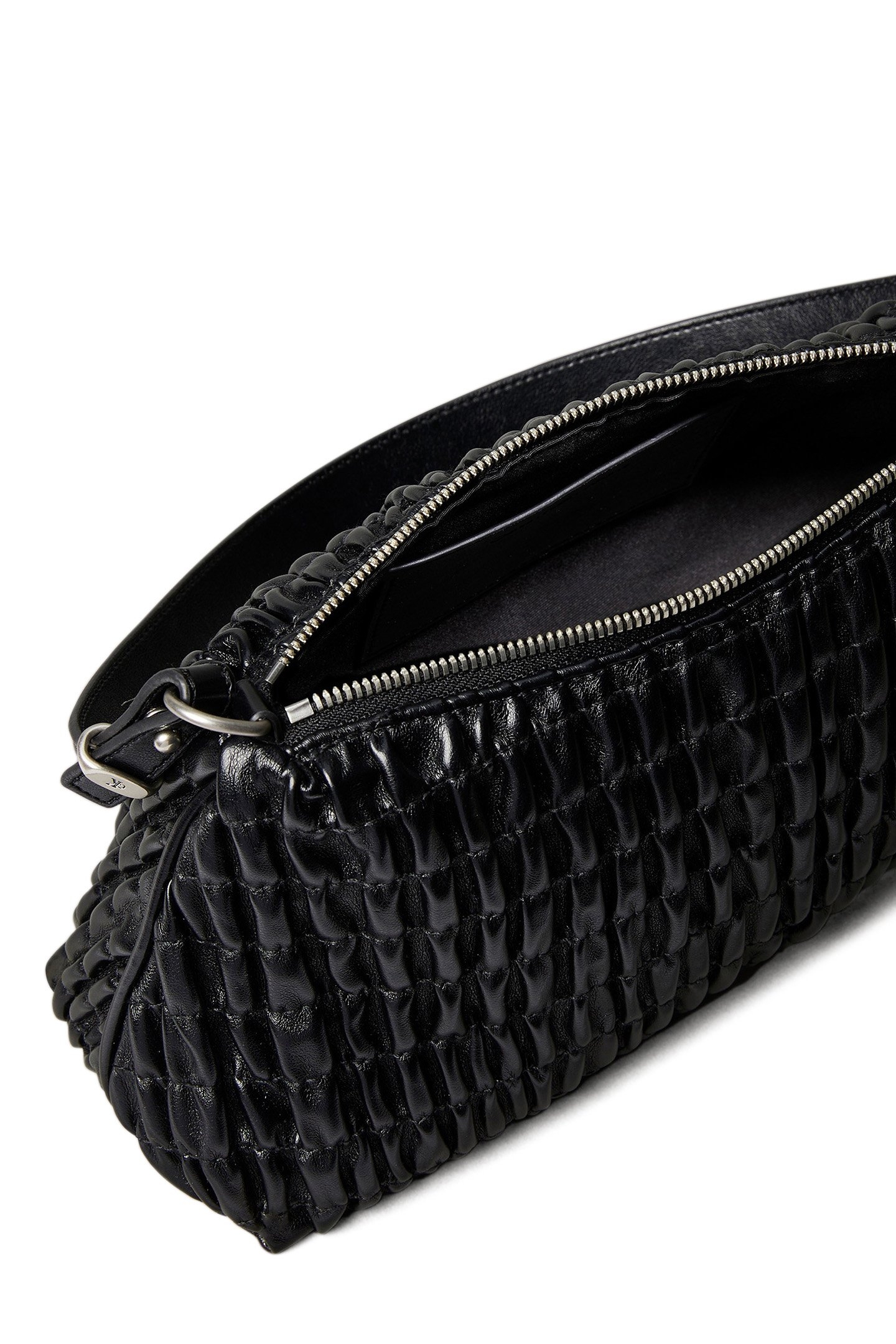 ROUCHED SHOULDER BAG NA BLACK 4
