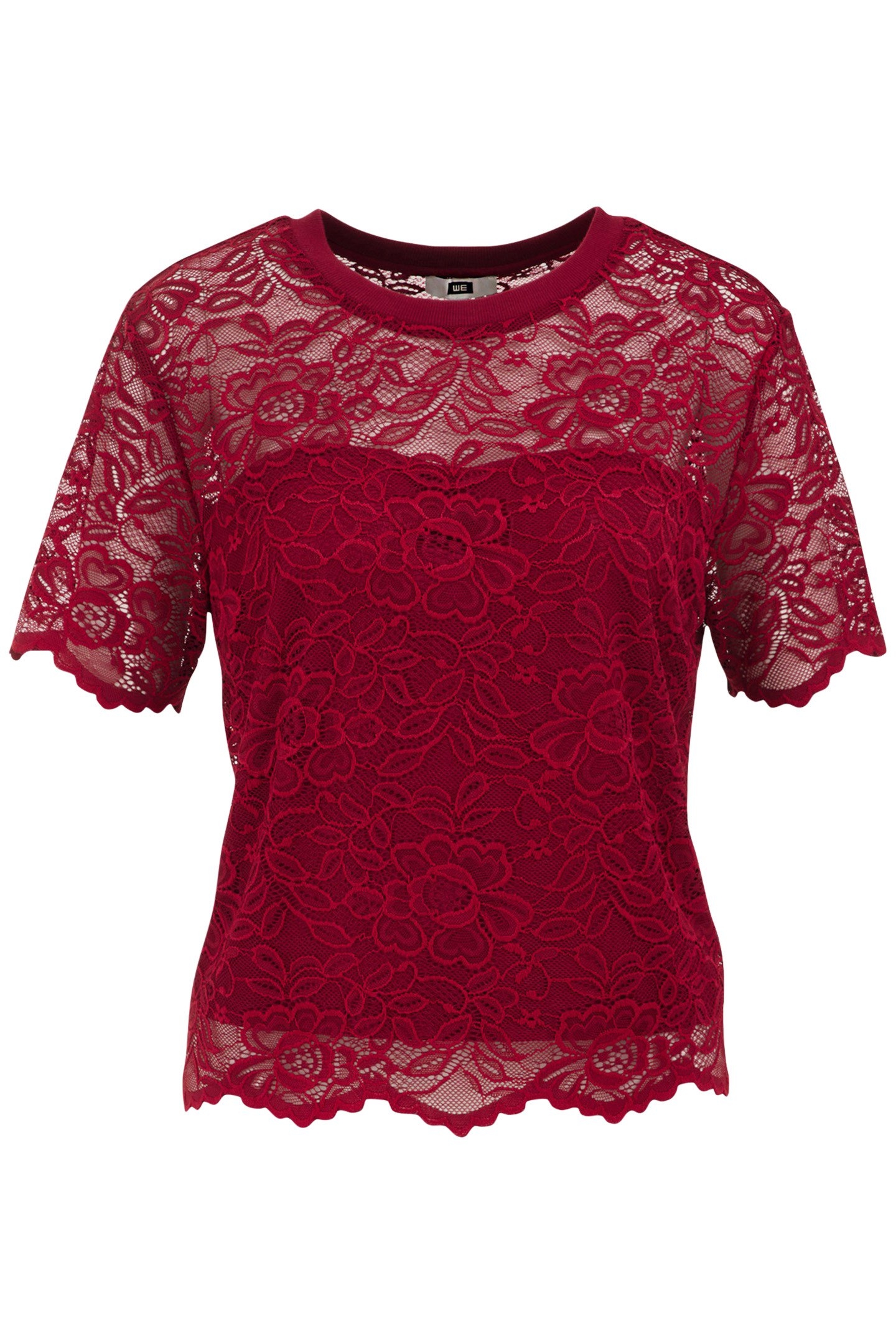 T-SHIRT BURGUNDY RED 4