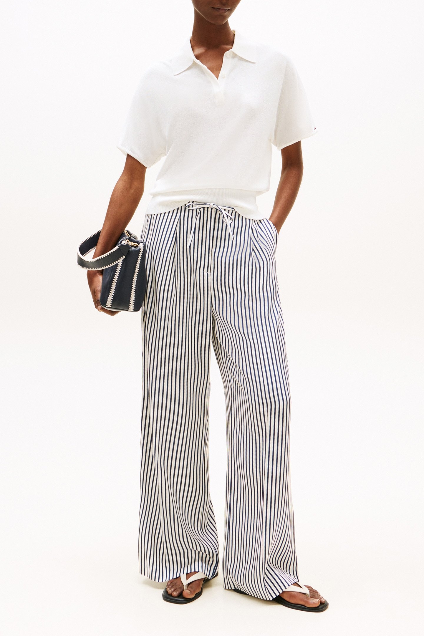 LYOCELL SILK S/S POLO IVORY SILK 2