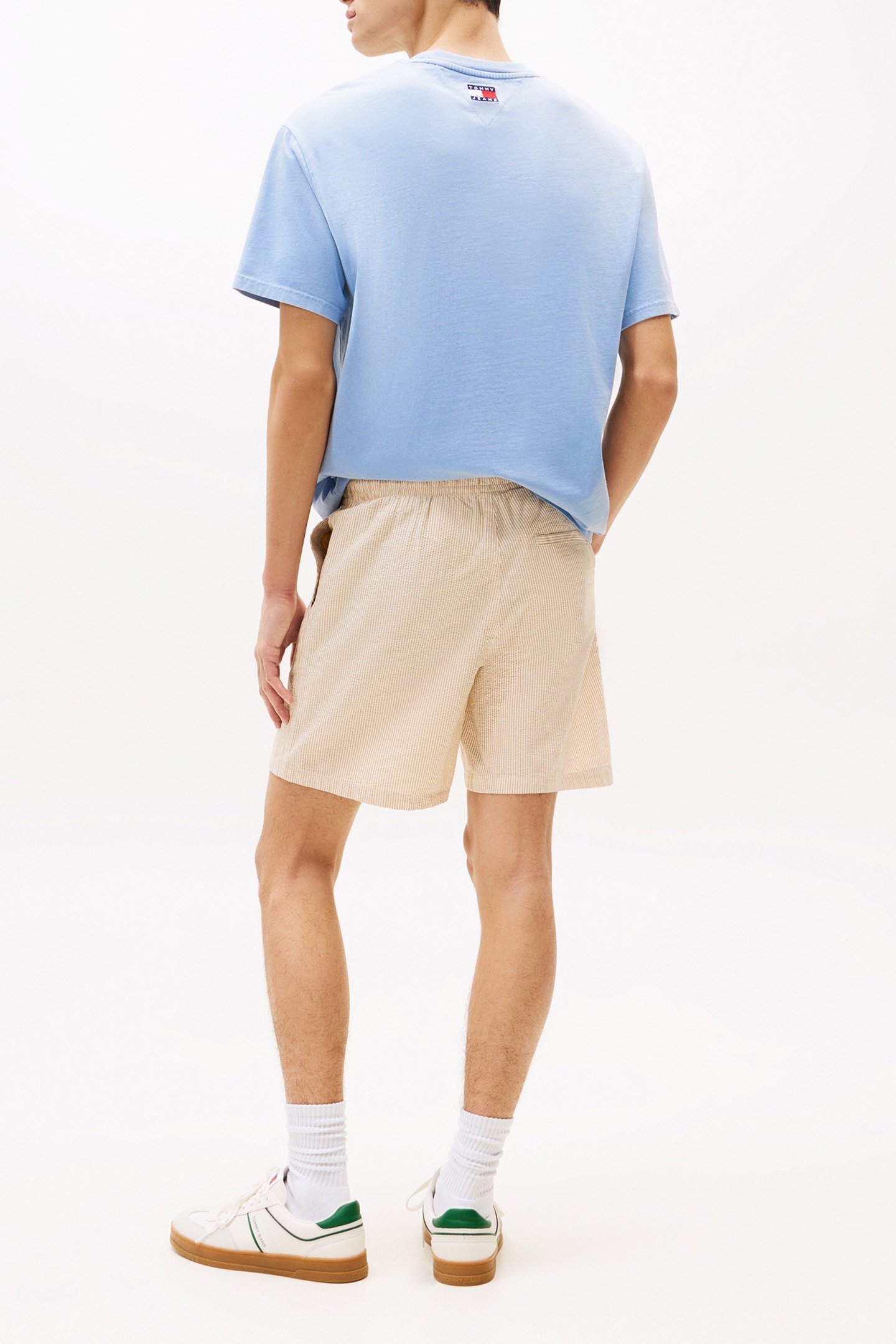 TJM SEERSUCKER STP B RELIC TAN STRIPES 3