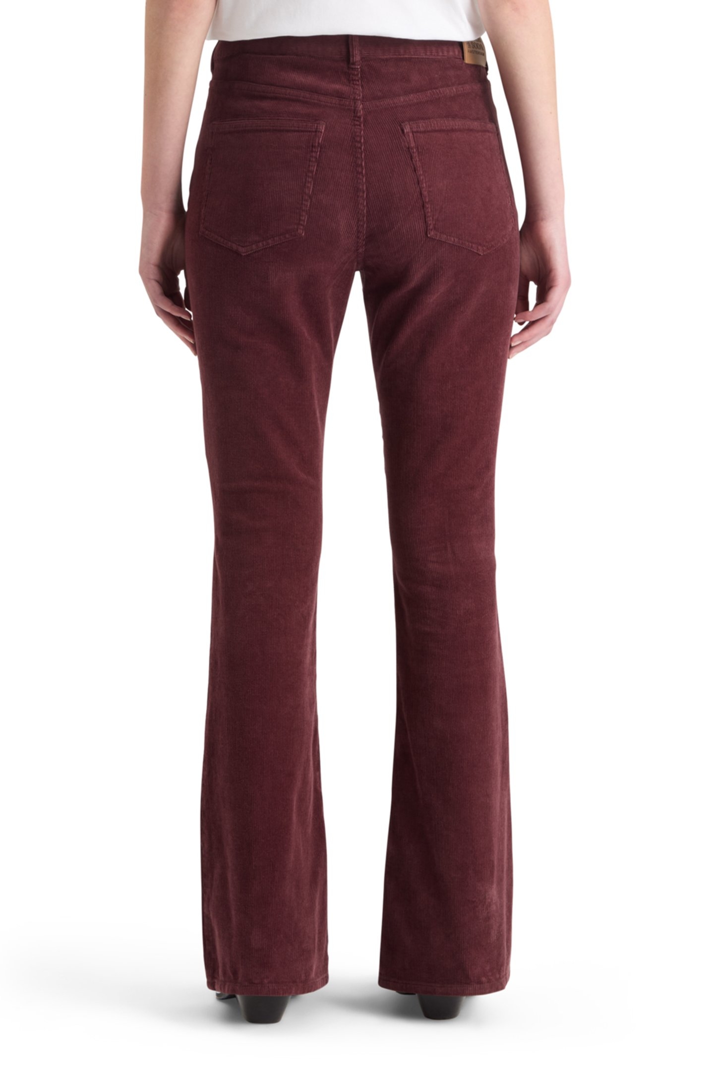 THE CHARM CLASSIC FLARED JEANS IN COLOURED STRETCH CORDUROY 2