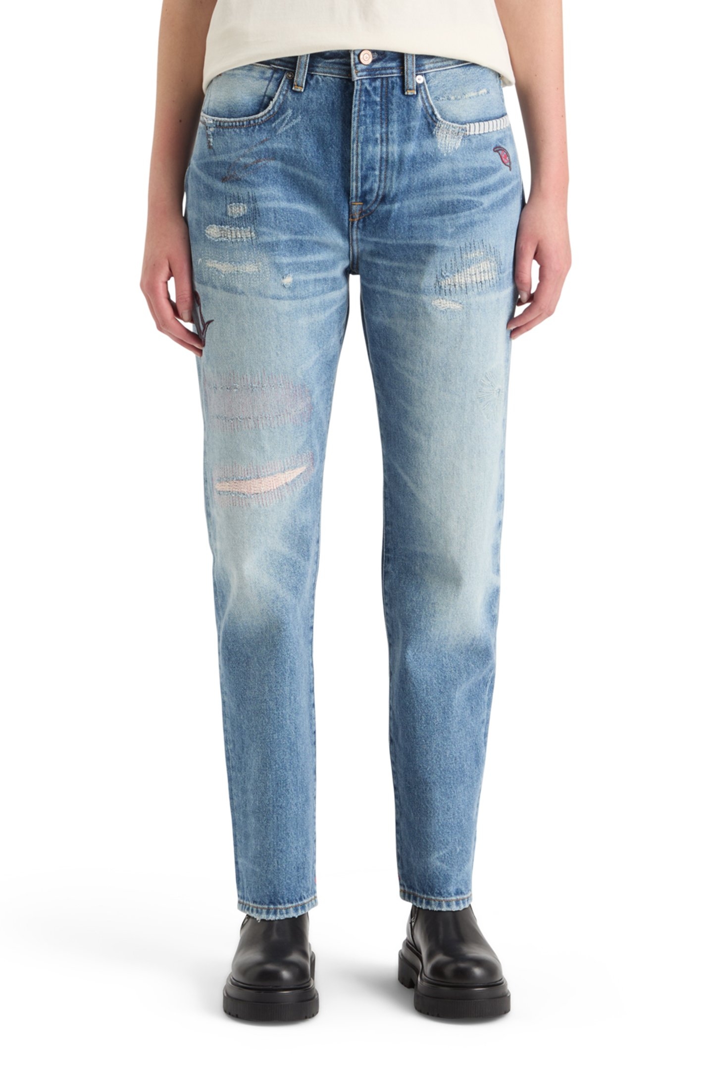 THE BUZZ SLIM BOYFRIEND JEANS - PLAYLIST 1