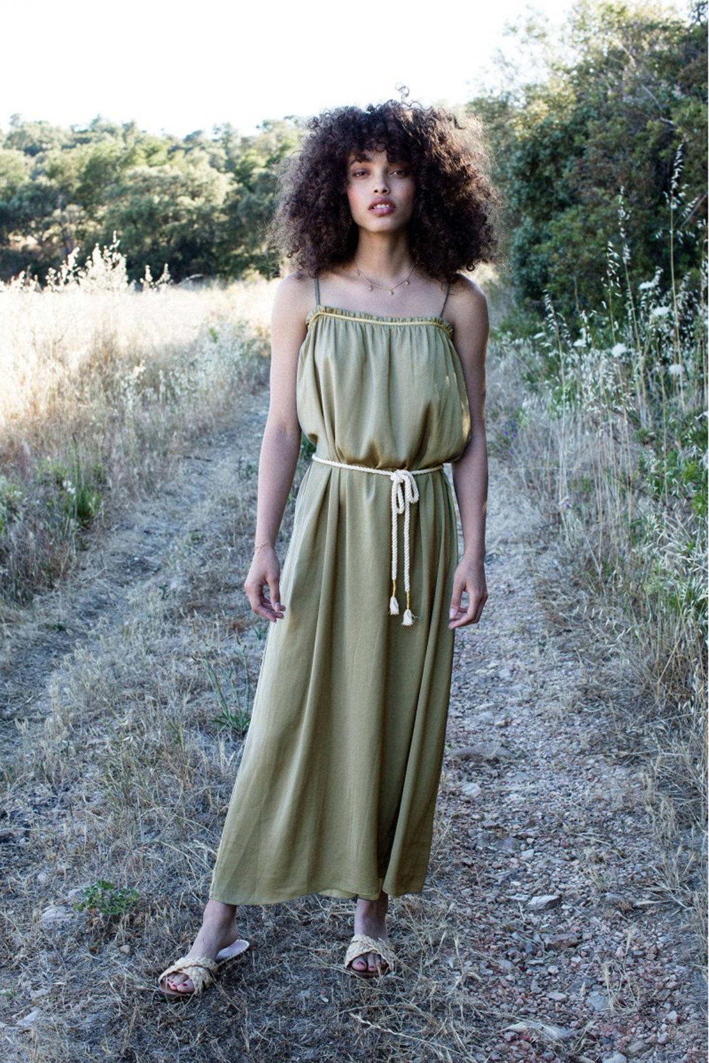 DRESS CITRONY KHAKI 1