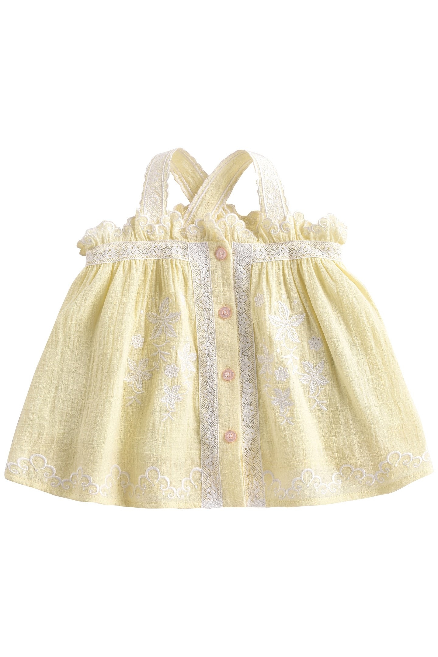 DRESS LUCINDA FRENCH VANILLA 2