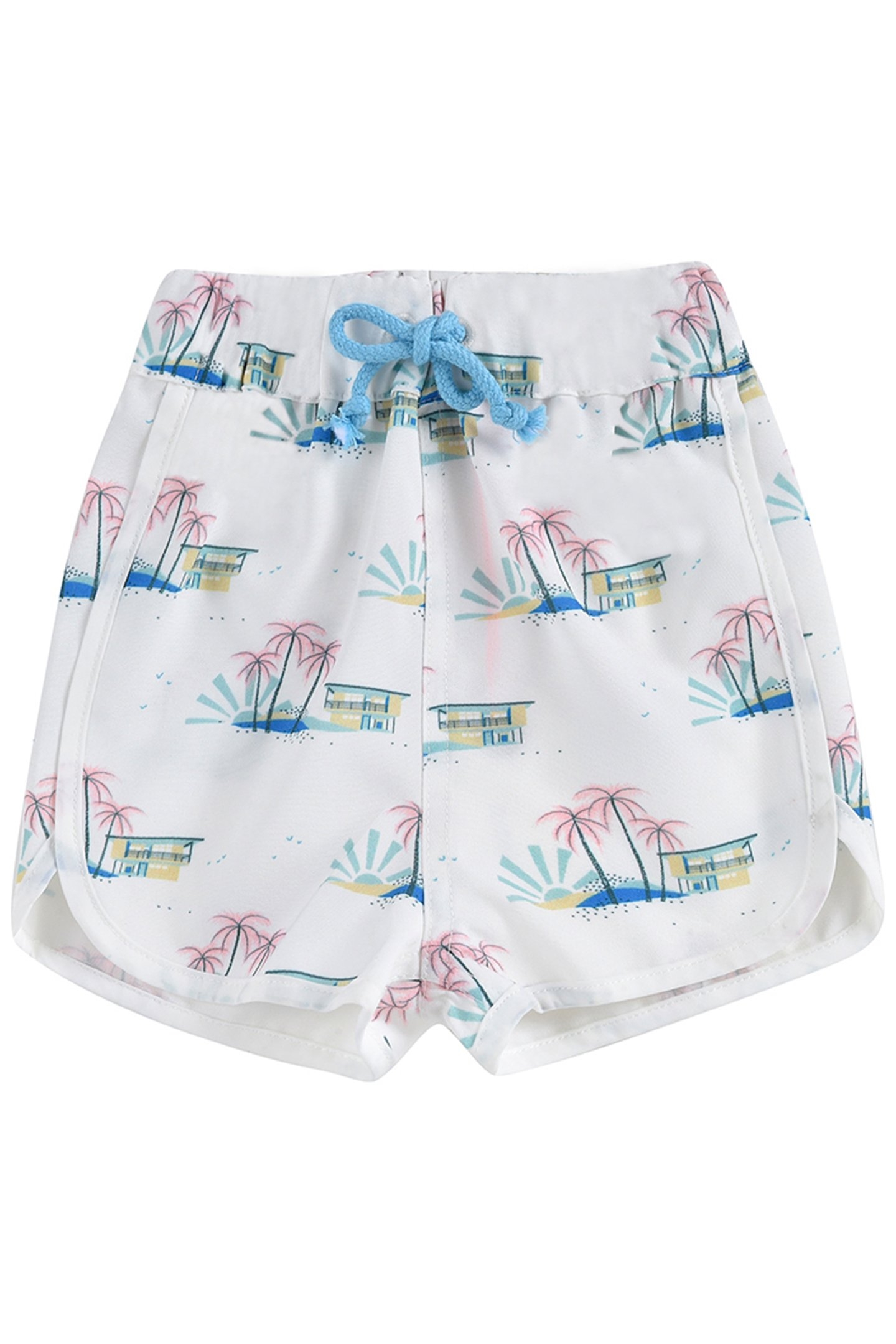 SWIM SHORTS ADERI OFF-WHITE HAWAII 1