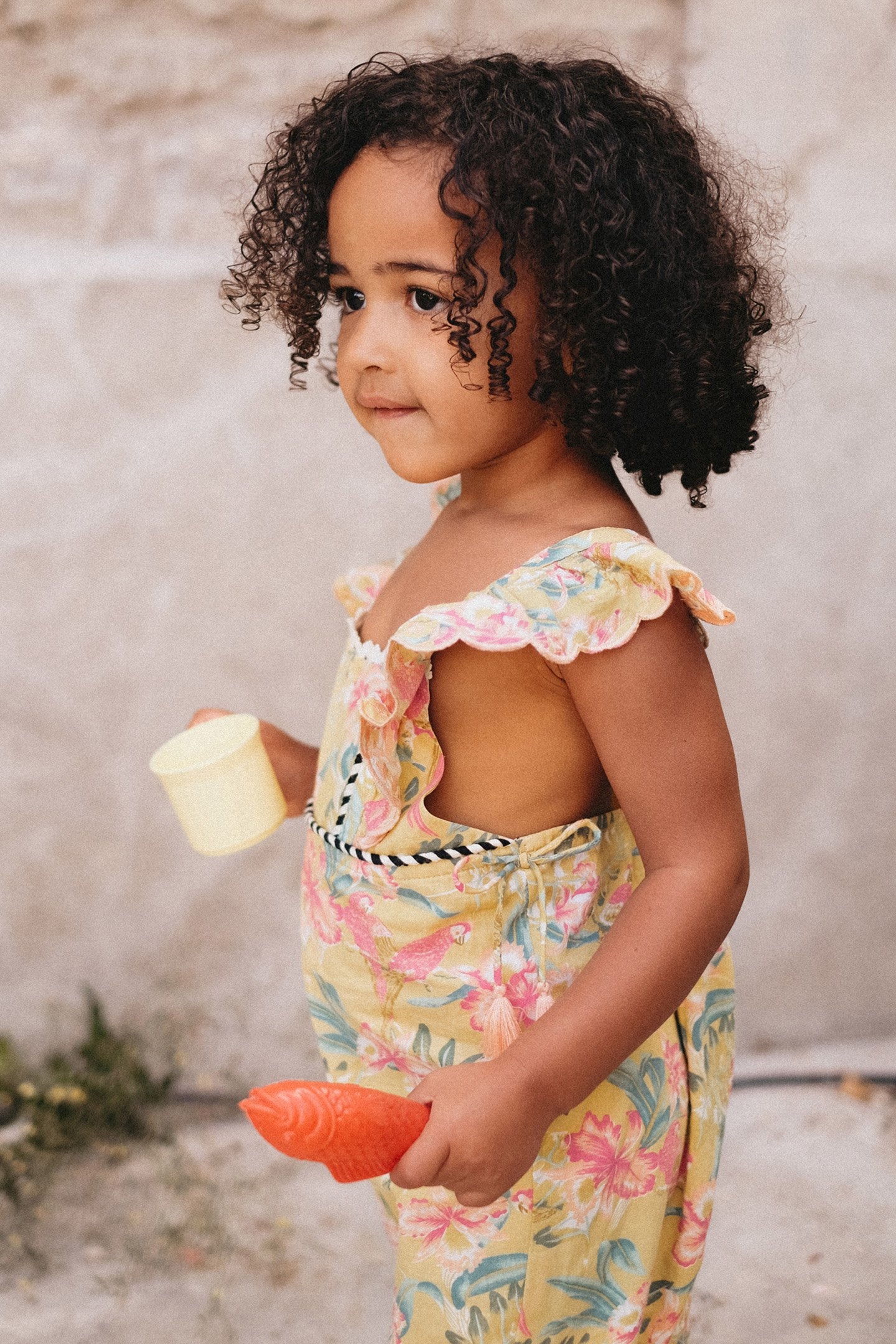 OVERALLS TALIA SOFT HONEY PARROTS 4