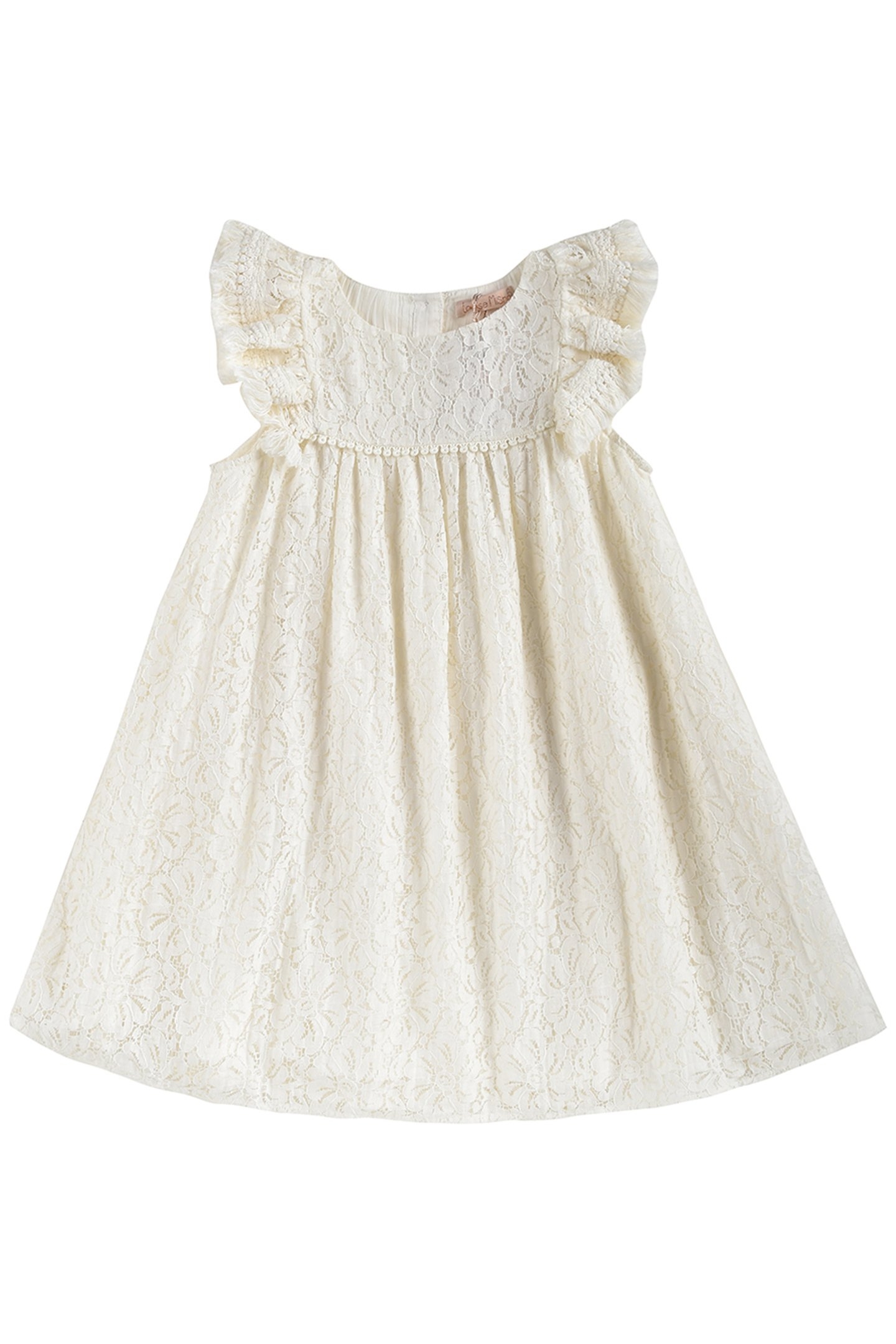DRESS JANICE CREAM LACE 1